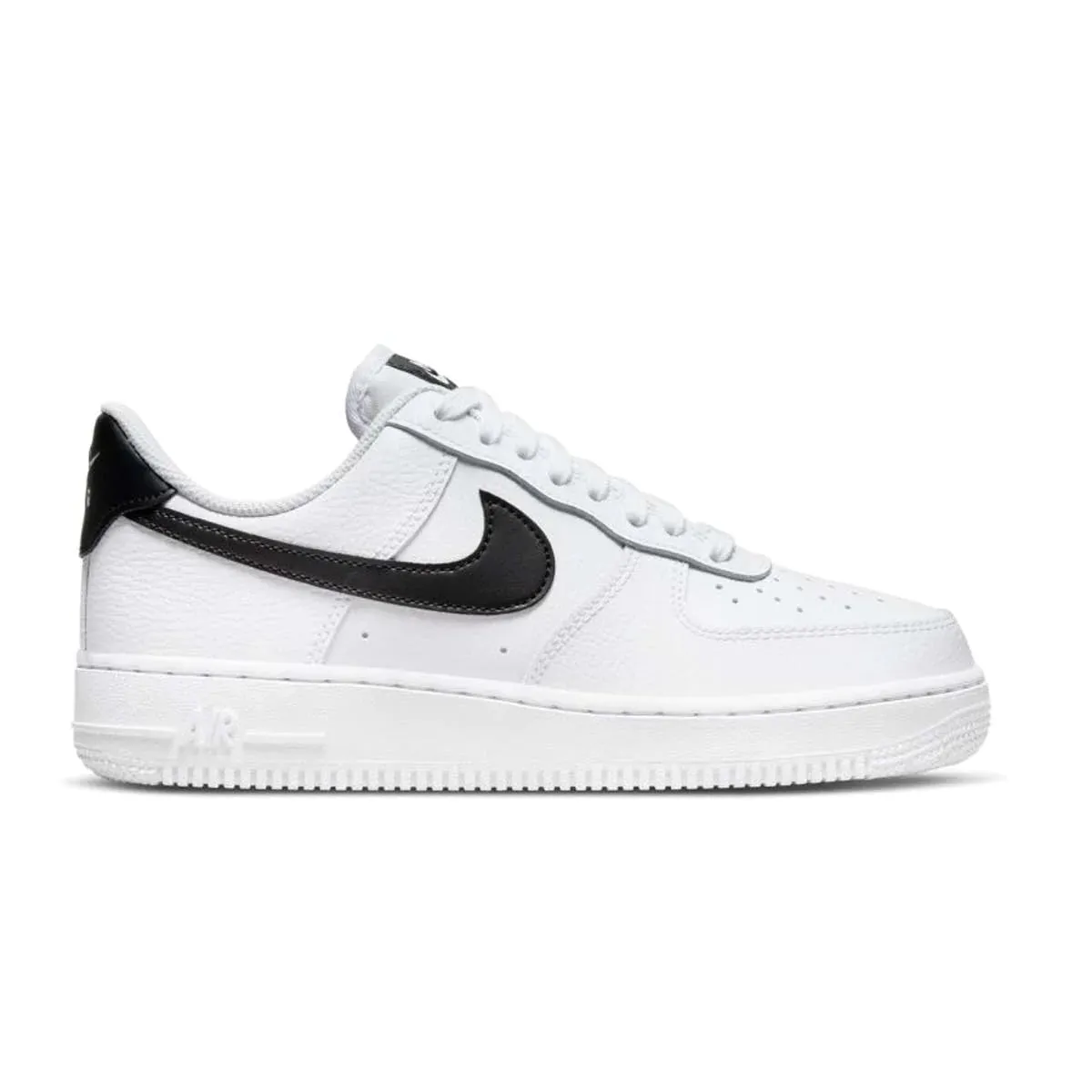 Wmns Air Force 1 'White Black' Unisex Design Soft Touch