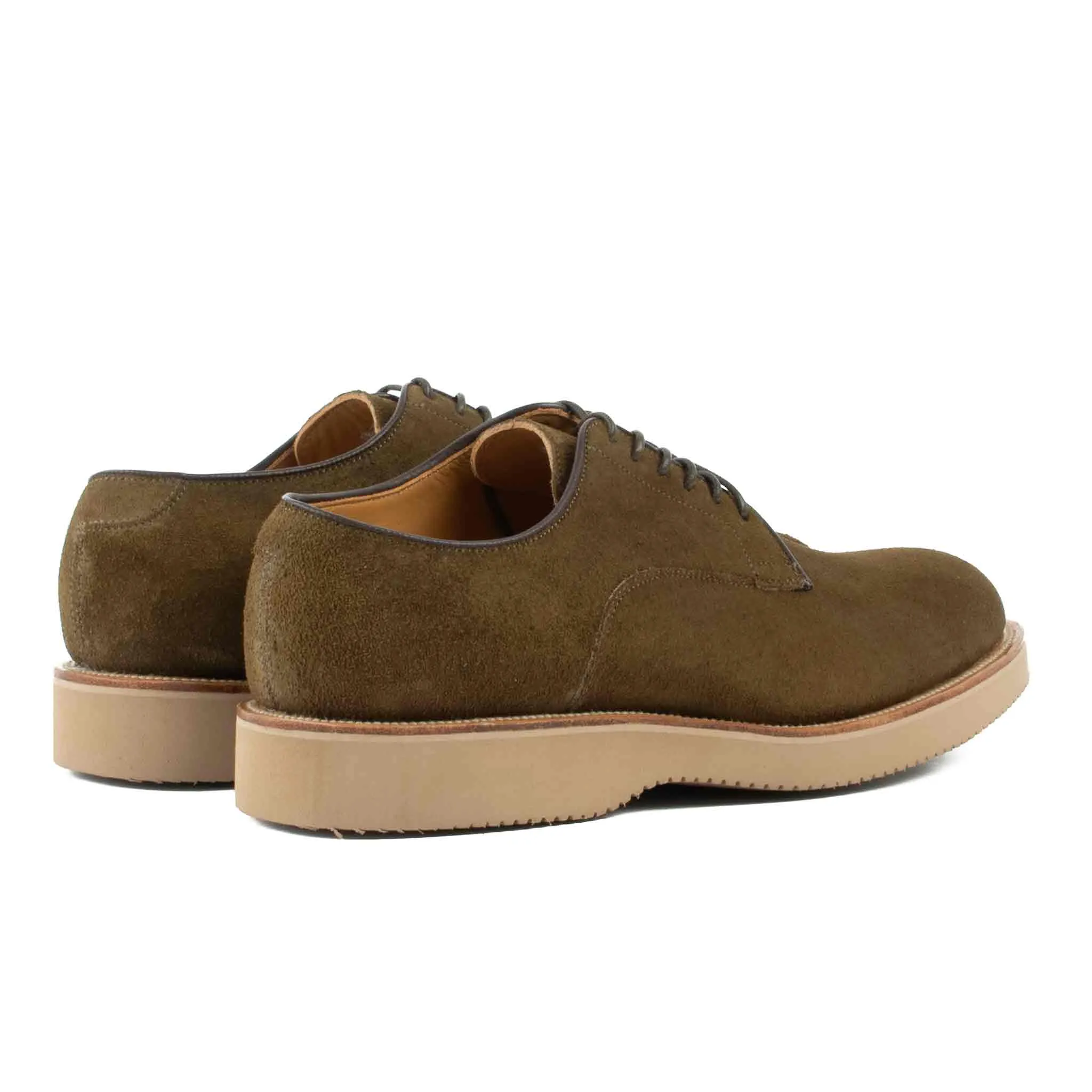 Viberg Mushroom Chamois Roughout Derby Shoe Comfort experience Pure Style