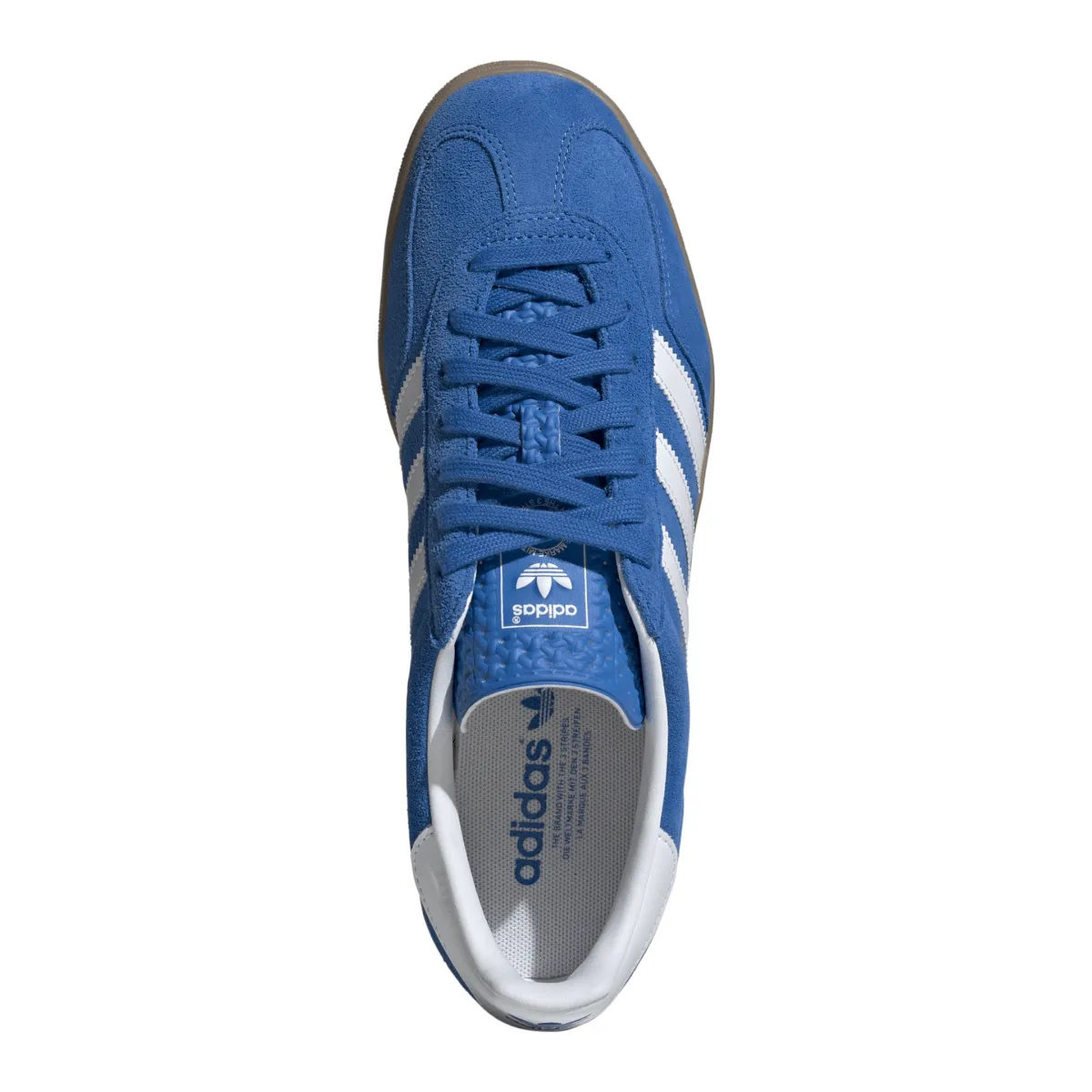 Kick Hike Root Path Adidas Men's Gazelle Indoor Blue Bird/Cloud White/Gum
