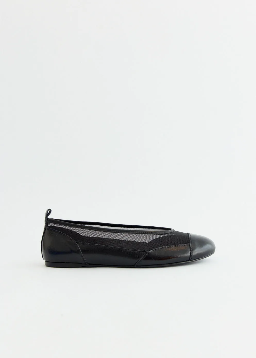 Pili Mesh Ballet Flats Durable Construction Motion Ease