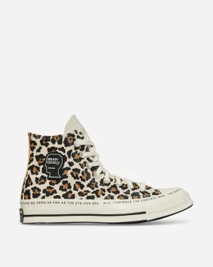 Brain Dead Chuck 70 Sneakers Egret / Black / Multi Fit Today Non Slip