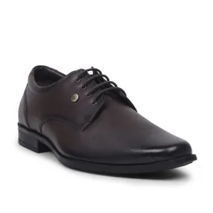 Lace Up Graduation Oxfords Fortune By Liberty Men LB31-01E Brown Formal Lacing Shoes