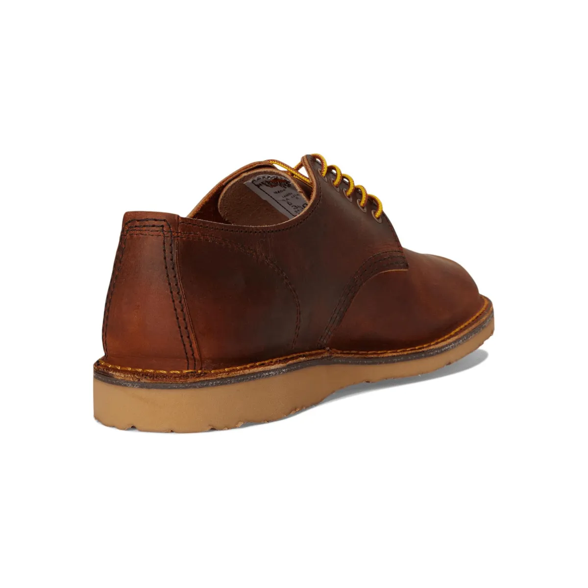 Red Wing Men's 3604 Weekender Oxford Copper Leather Cozy Interior