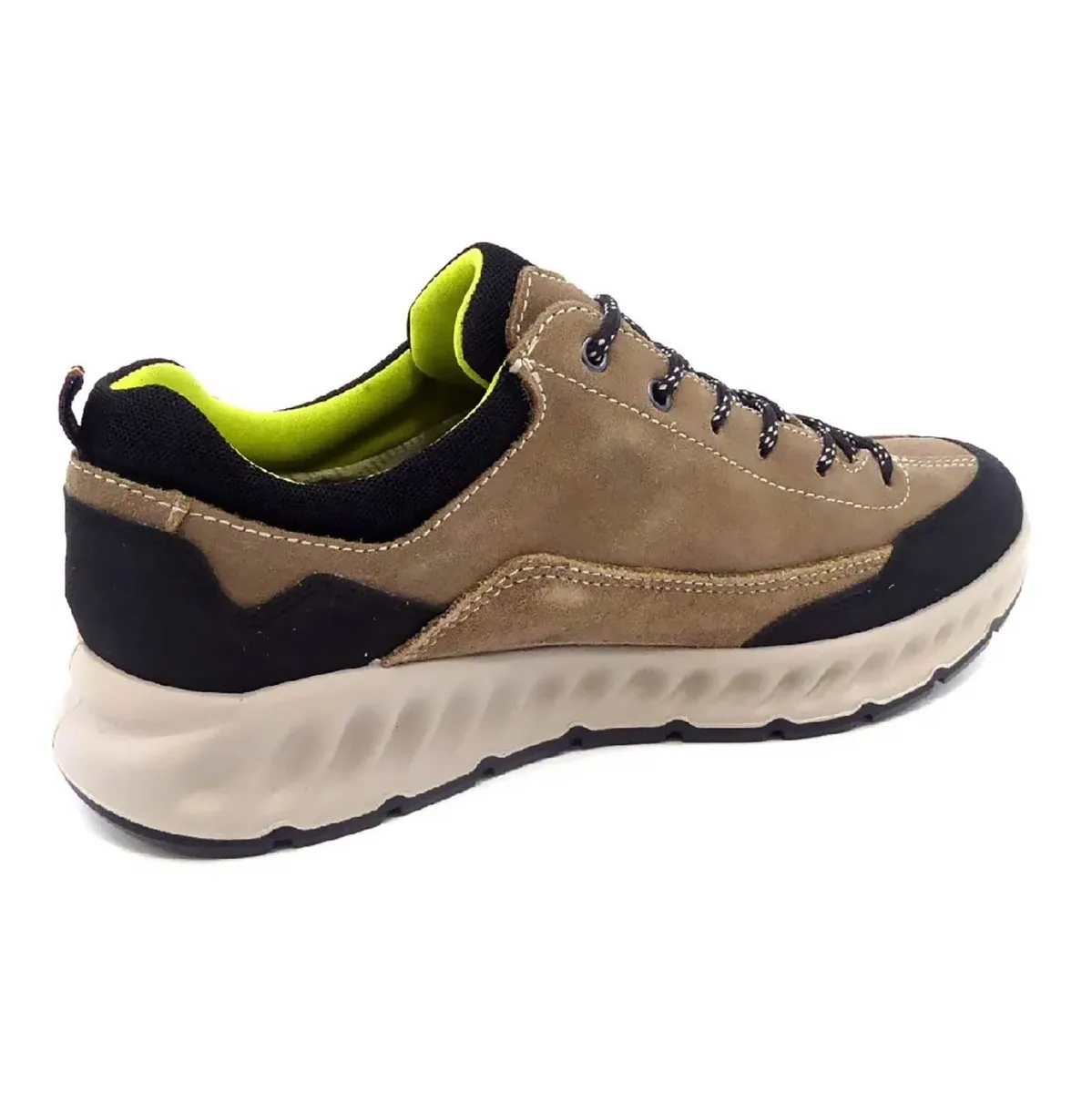 Ara Men's Pietro Taupe/Black Gore-Tex Waterproof Zero Stress Smile Step
