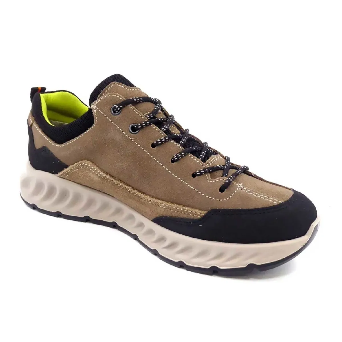 Cushion Boost Ara Men's Pietro Taupe/Black Gore-Tex Waterproof