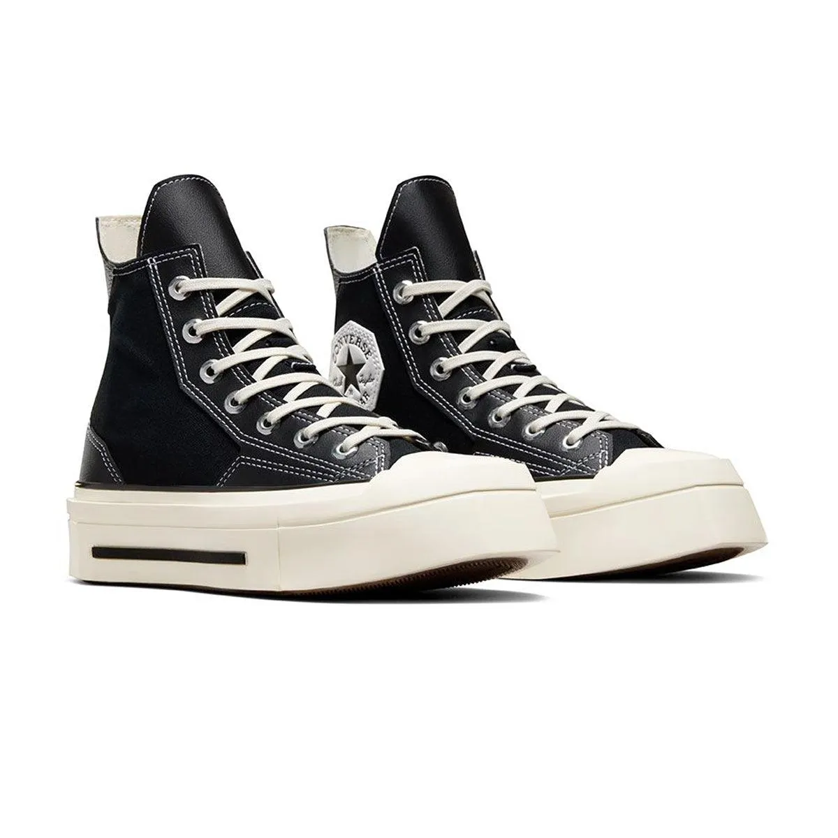 Chuck 70 De Luxe Squared 'Black' padded insole