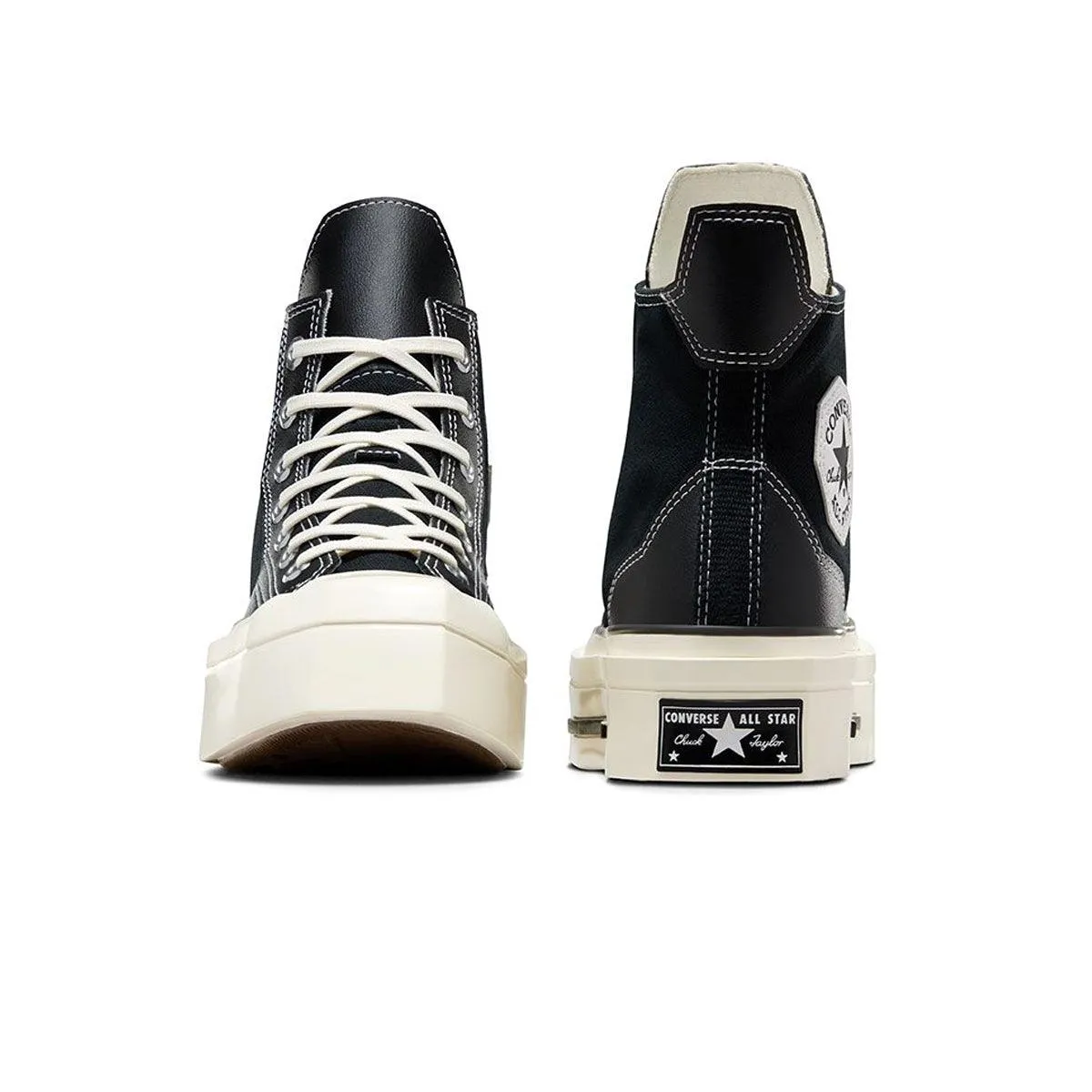 Chuck 70 De Luxe Squared 'Black' Stretchable Upper Soft Touch