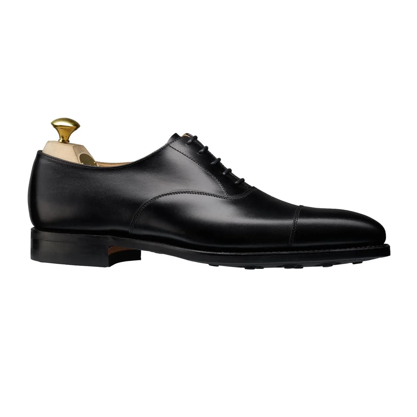 Hallam Black Calf Casual Oxfords