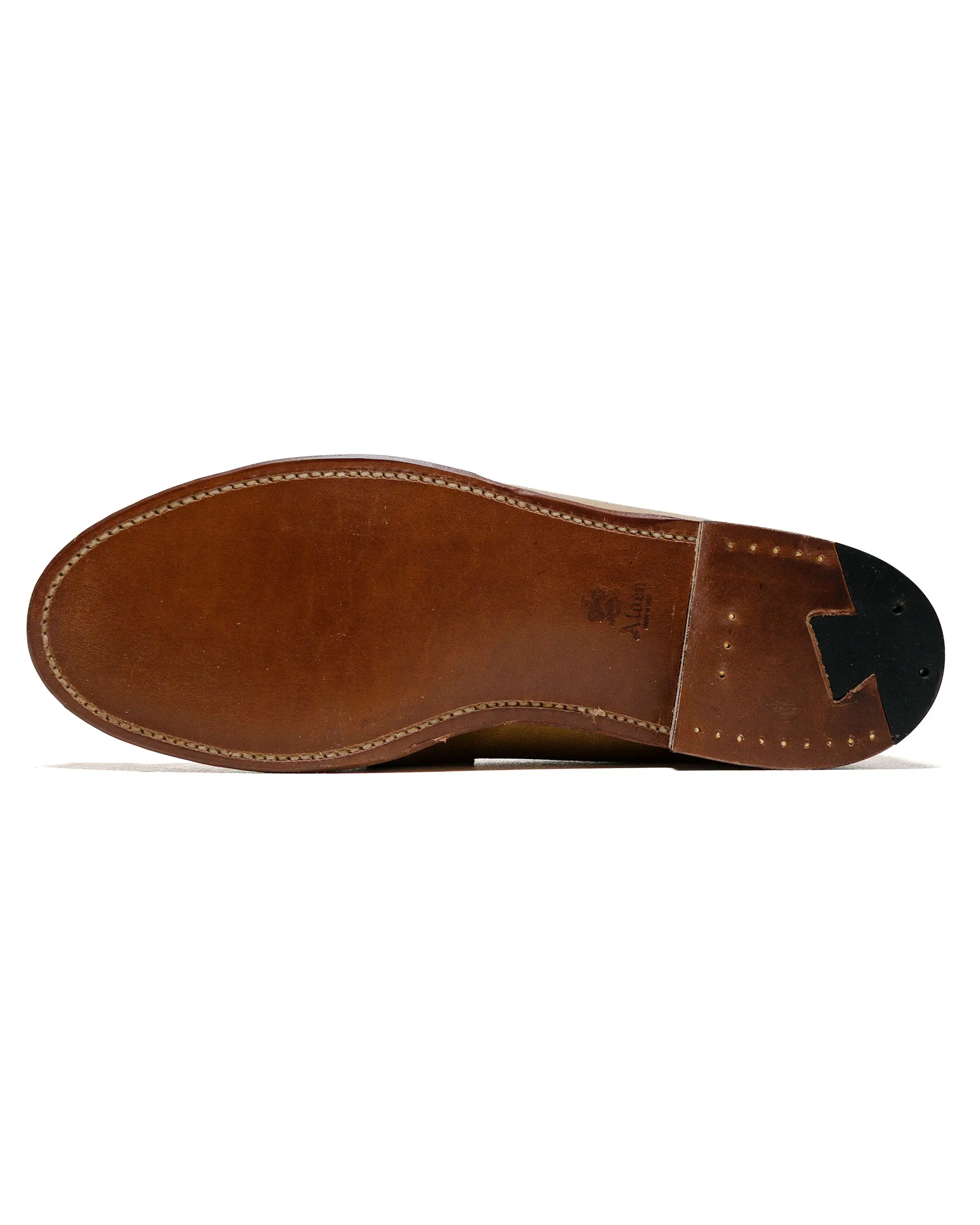 Alden Penny Loafer Tan Suede 5733F Comfortable Experience Soft