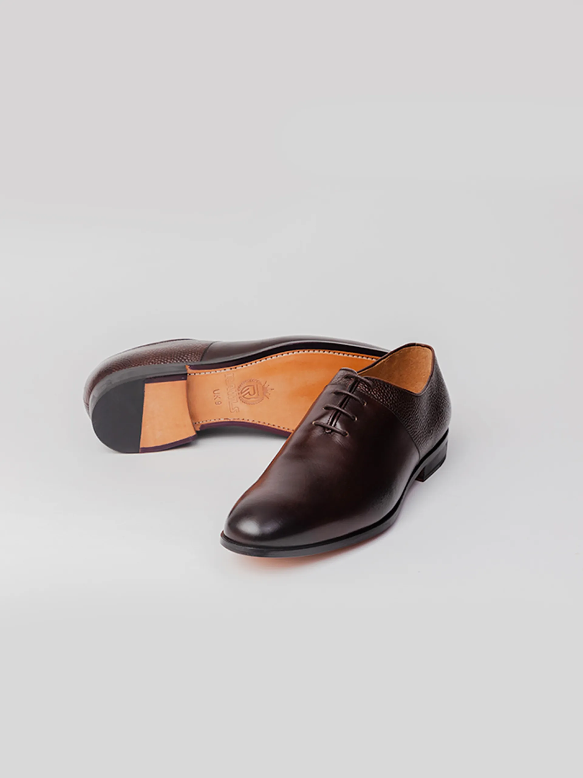 Nomad Textured  Oxford - Dark Brown Best Man Shoes Oxfords Comfortable fit
