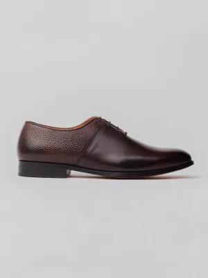 Nomad Textured  Oxford - Dark Brown Timeless Style Business Ready