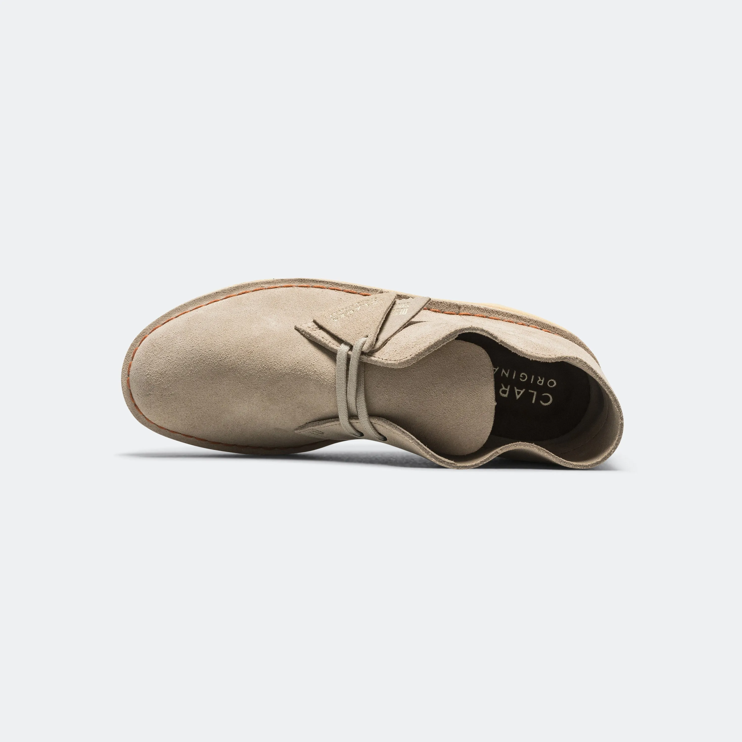 Lightweight Canvas Desert Boot - Sand Suede