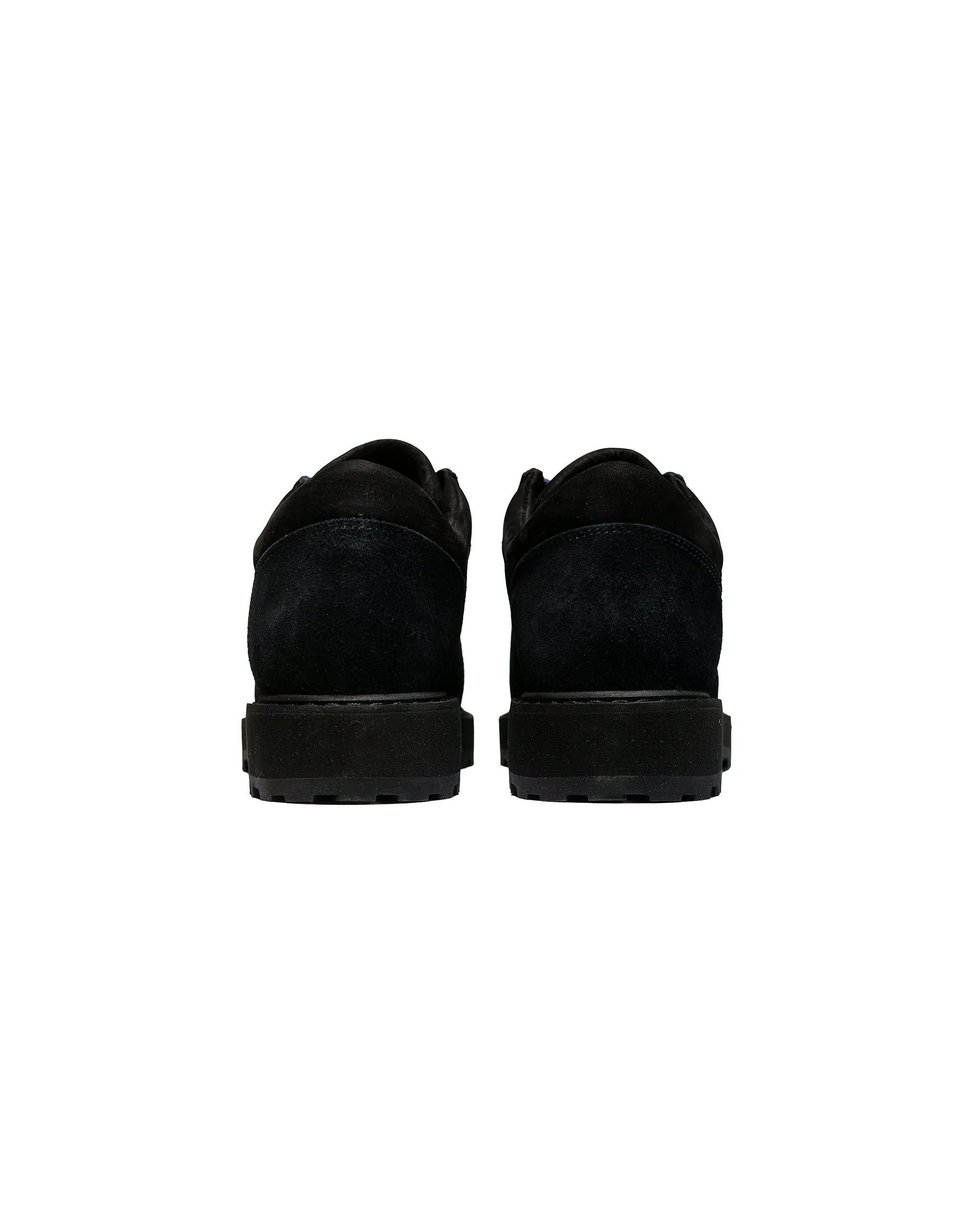 Diemme Cornaro Black Suede Campus Run Embroidered design