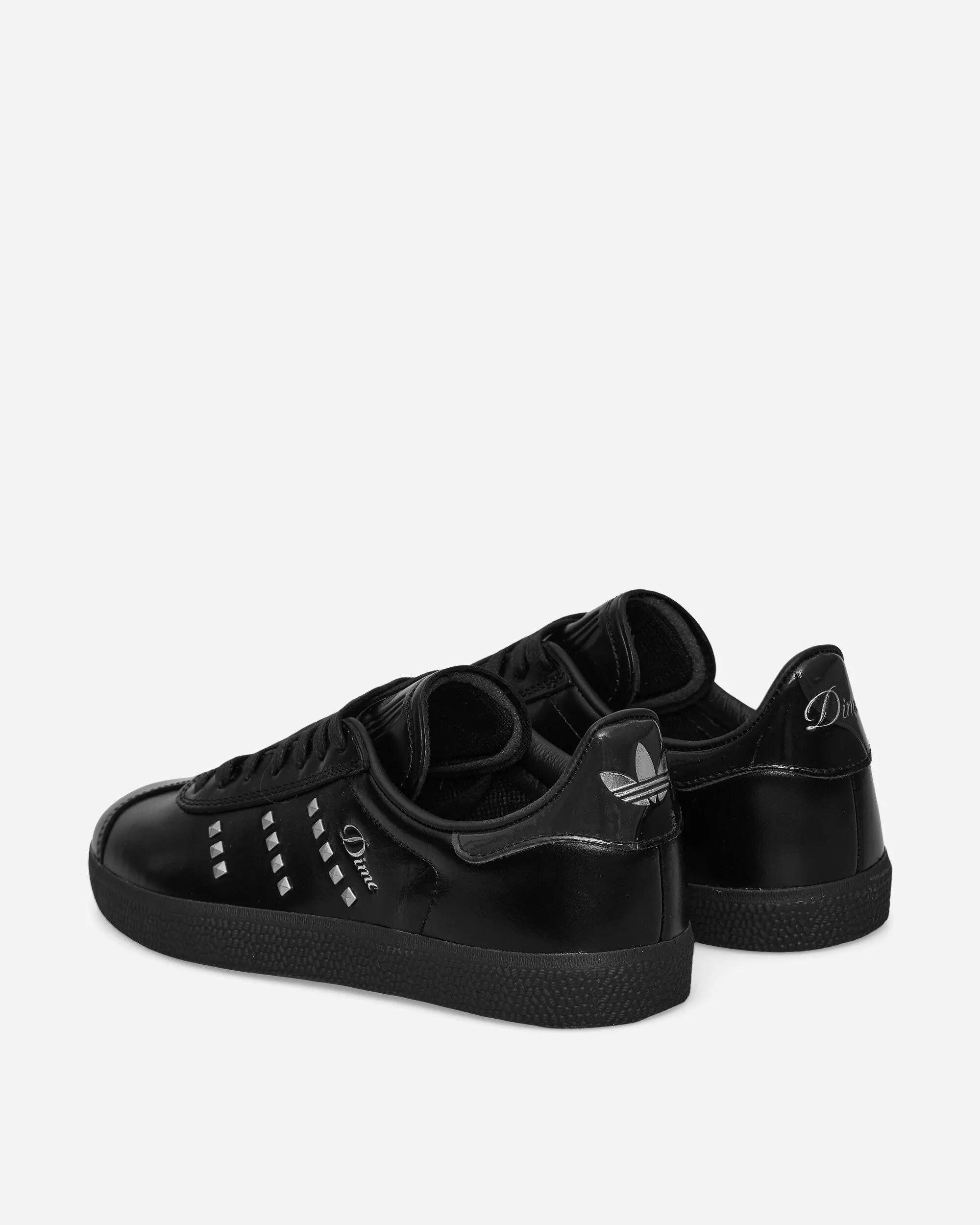 Dime Gazelle ADV Sneakers Core Black / Silver Metal No Squeeze
