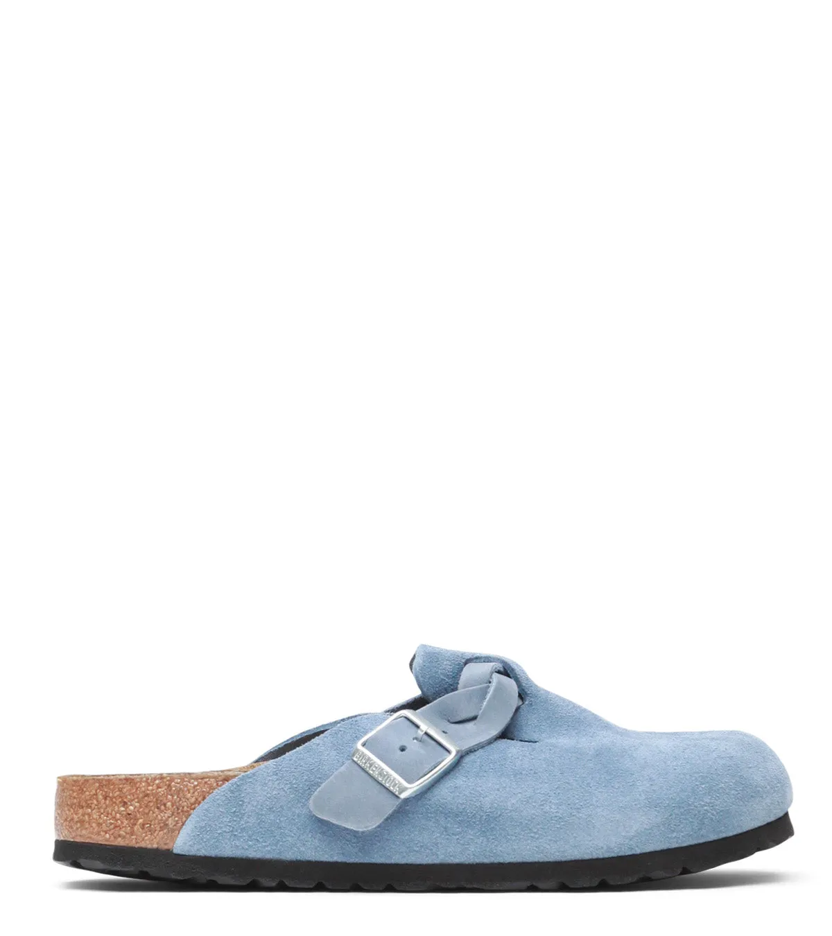 Birkenstock Boston Suede Braided Blue basketball players - specific functions