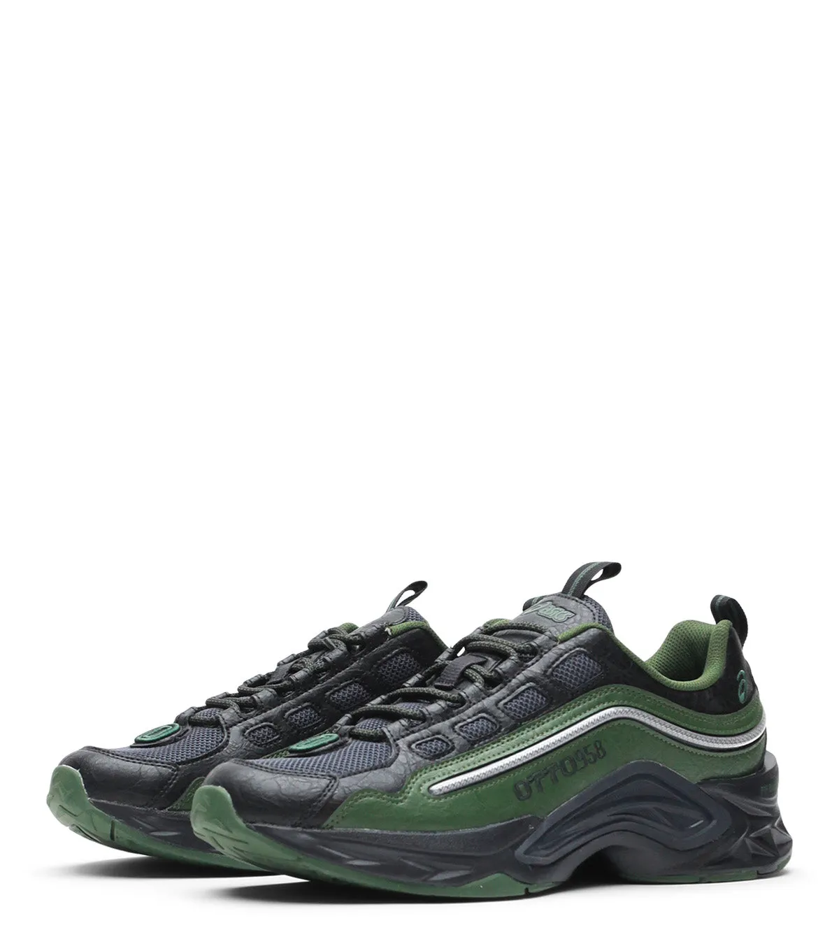 ASICS x OTT0958 Protoblast-CMLVIII Green Black Smooth Surface