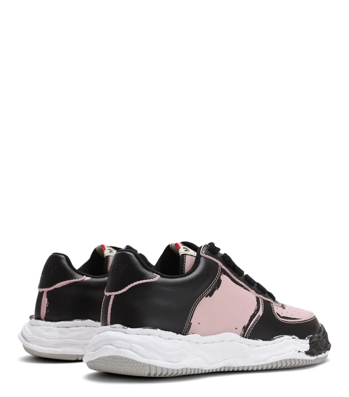 Mihara Yasuhiro Wayne Low Black Pink Stiff