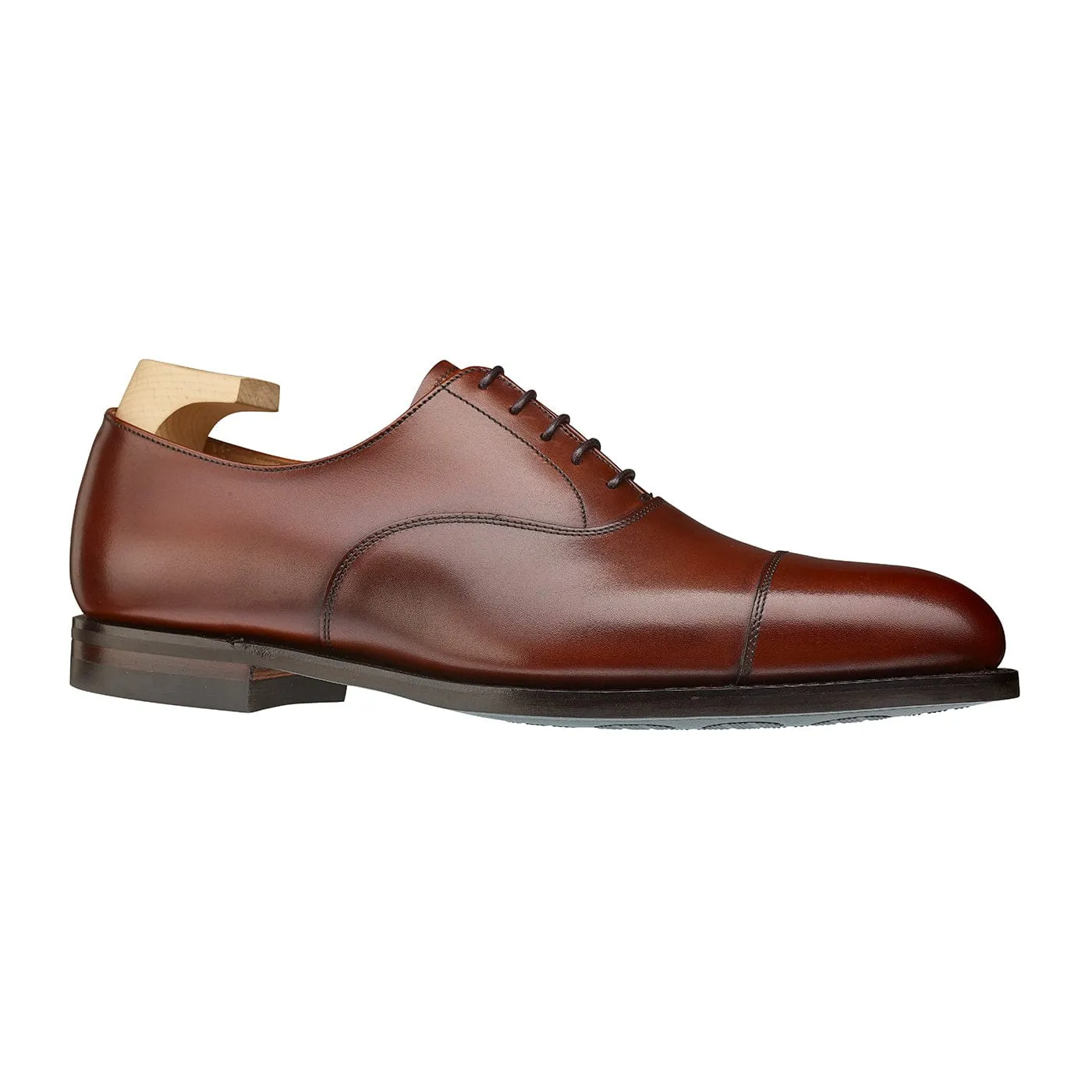 Matte Black Oxfords Dorset 2 Chestnut Burnished Calf