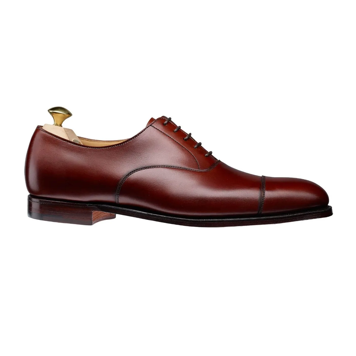 Dorset 2 Chestnut Burnished Calf Travel Oxfords