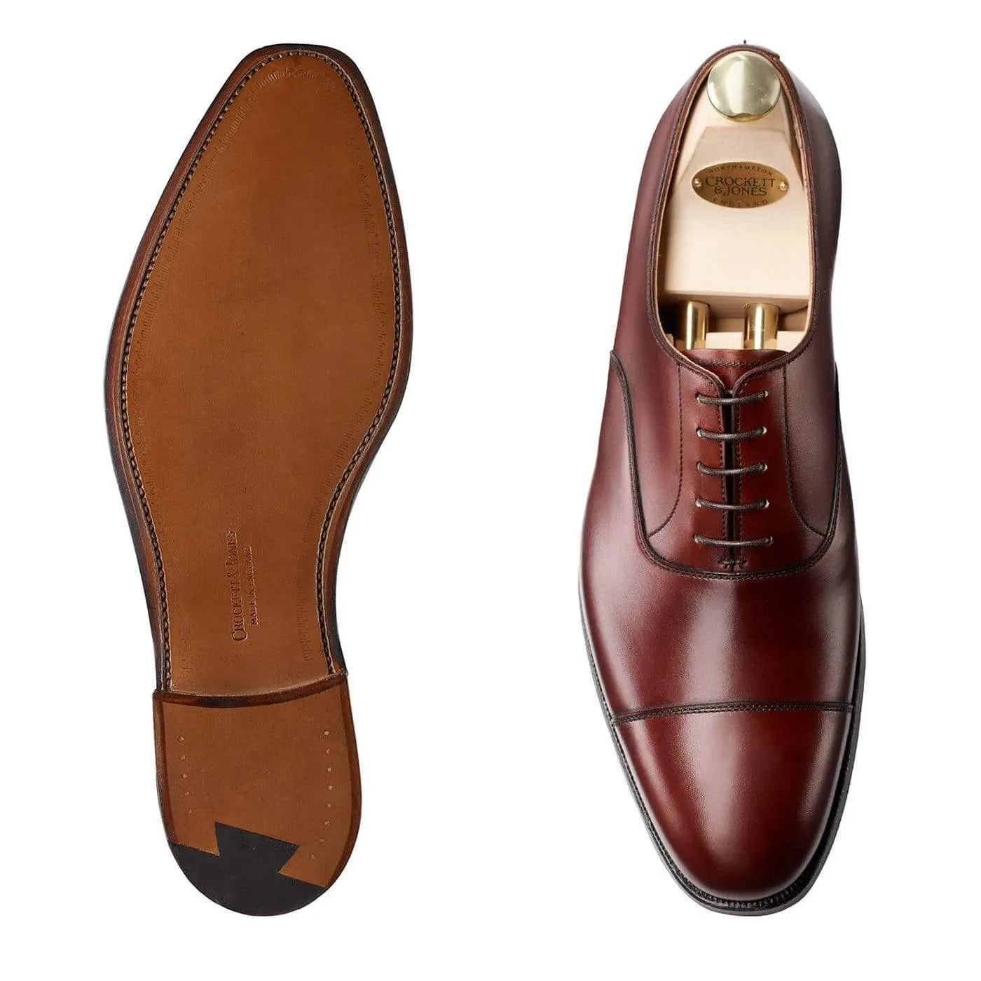 Dorset 2 Chestnut Burnished Calf Comfortable Insole