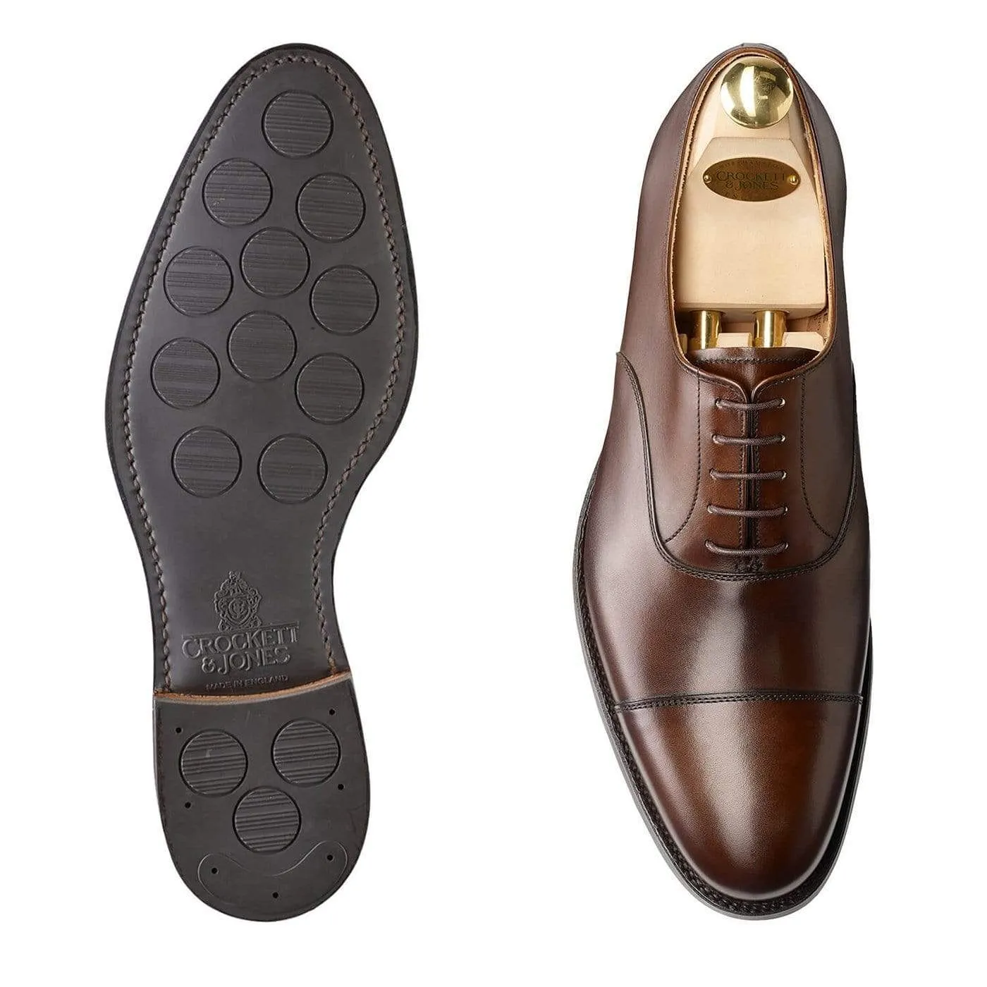 Dorset 2 Dark Brown Burnished Calf Prom Oxfords Summer Oxfords