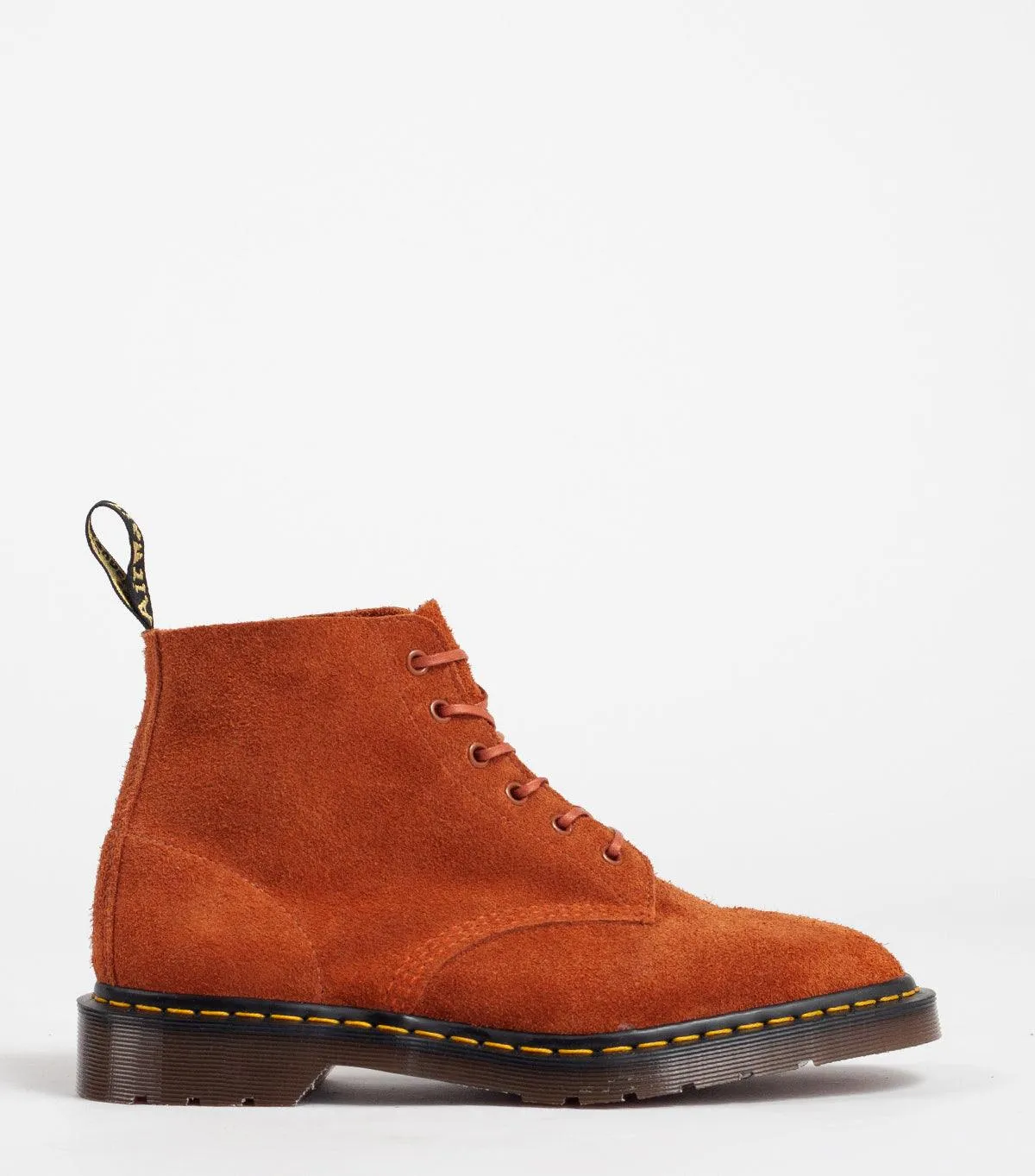 Dr. Martens 101 Suede Ankle Boot Rust Hiking Boots