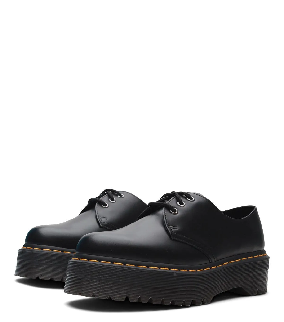 safety wear Dr. Martens 1461 Quad Smooth Leather Platform Black