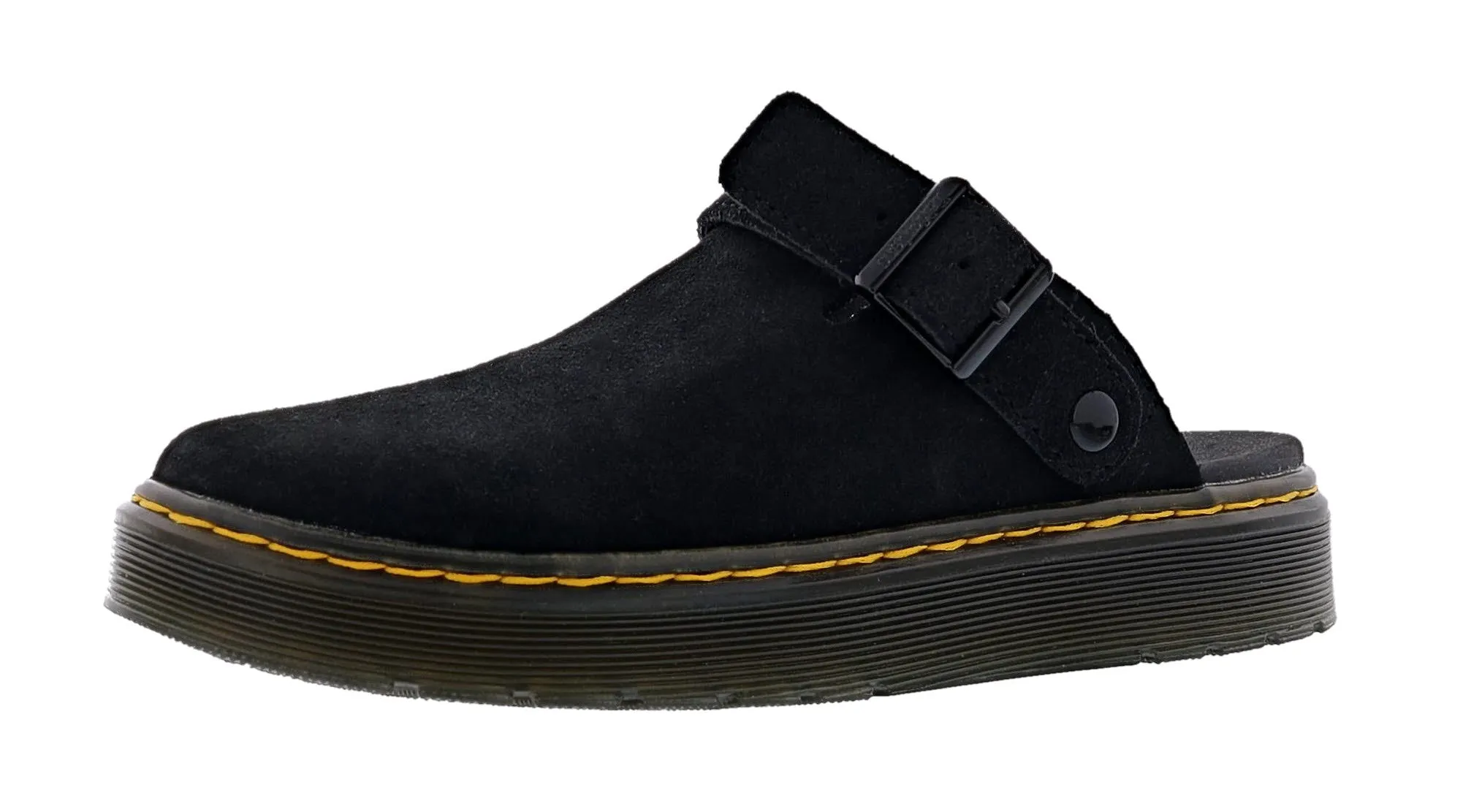 Dr. Martens Carlson Suede Casual Slingback Mule Shoes Walking Sole