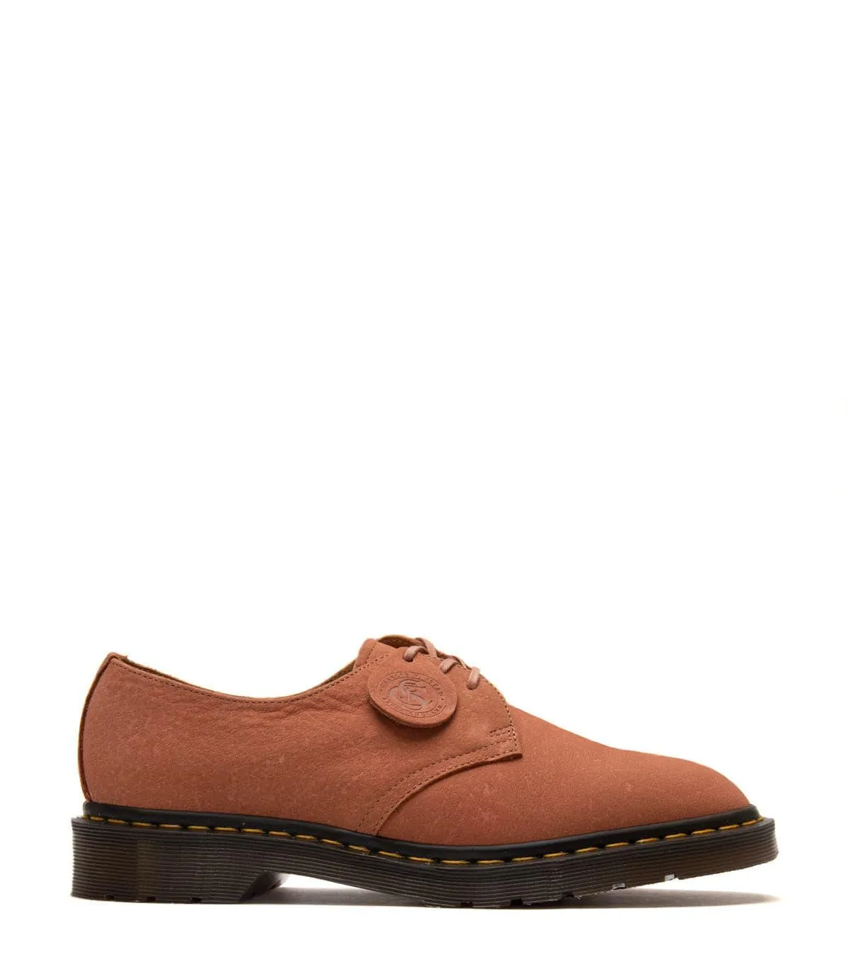 Dr. Martens Made in England 1461 Pink Savannah Nubuck Anti - fatigue Trend-setting arch