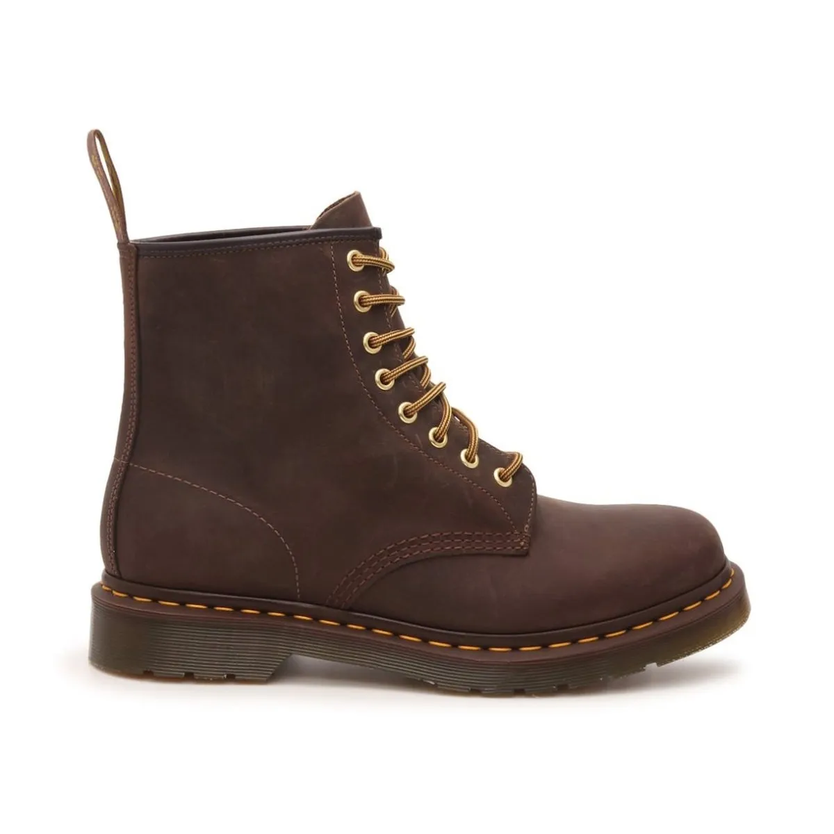 Dr. Martens Men's 1460 Aztec Brown Crazy Horse Track Run Heavy Pace