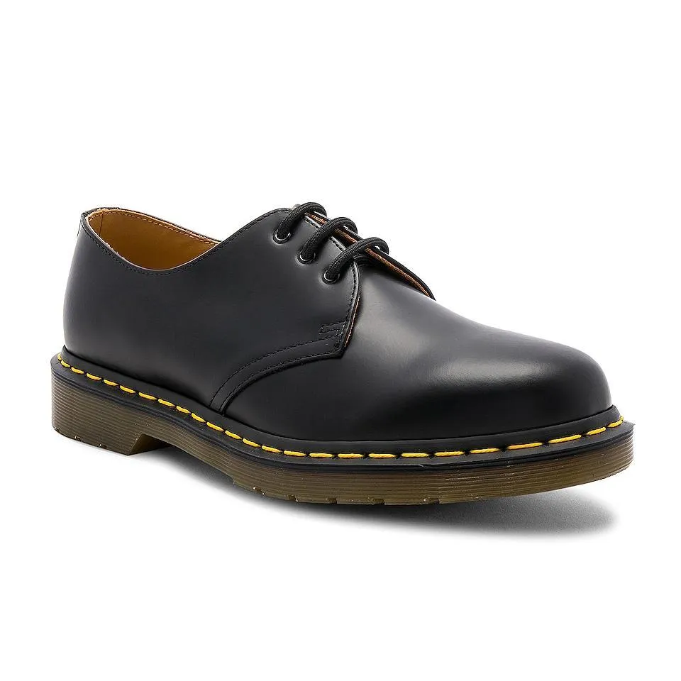 Dr. Martens Men's 1461 3-Eye Gibson Black Chill Look Active Wear