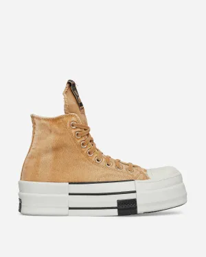 DRKSHDW DBL DRKSTR OVERDYE Chuck 70 Hi Sneakers Blonde Silver Glow