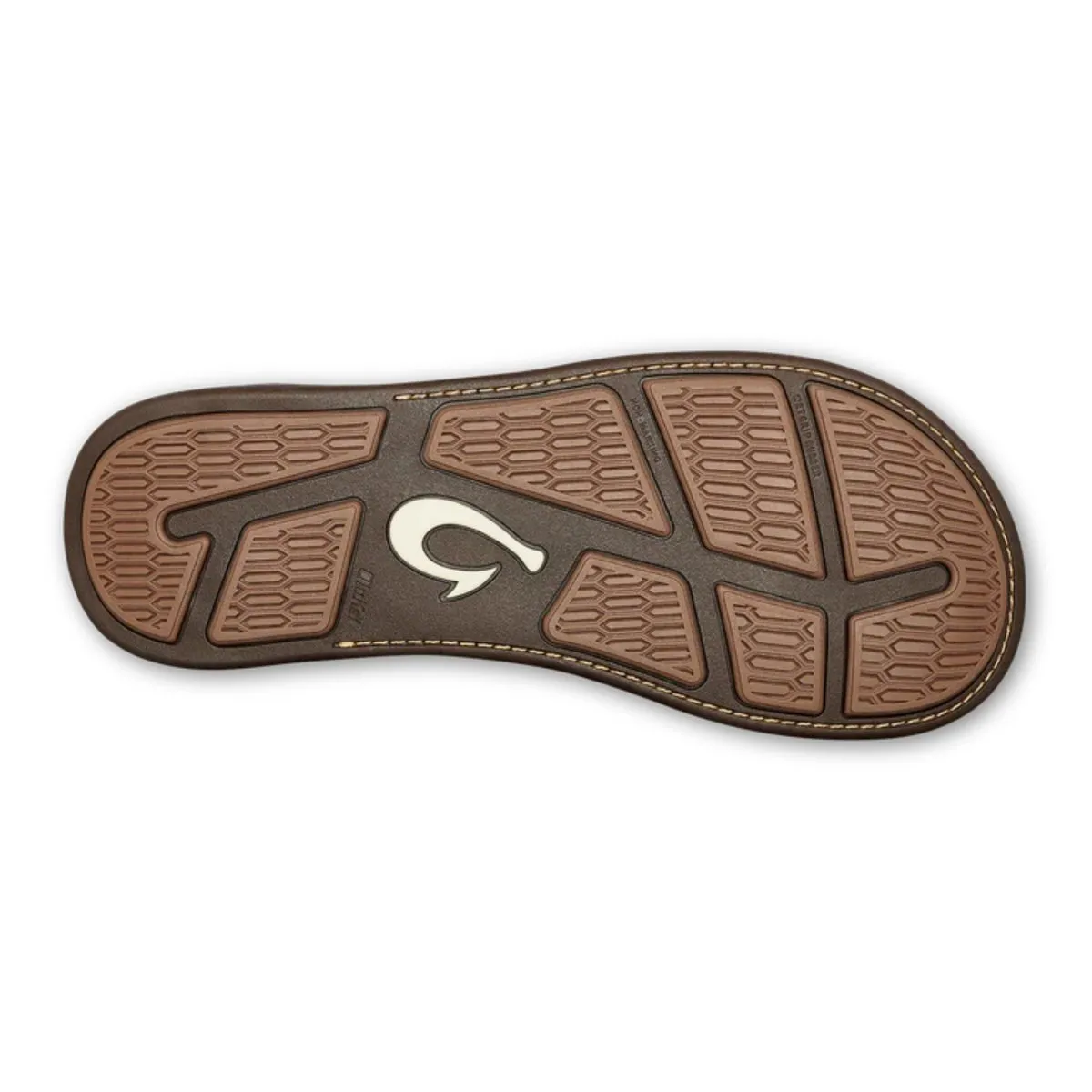 Outdoor Use Cozy Choice OluKai Men's Tuahine Toffee Leather