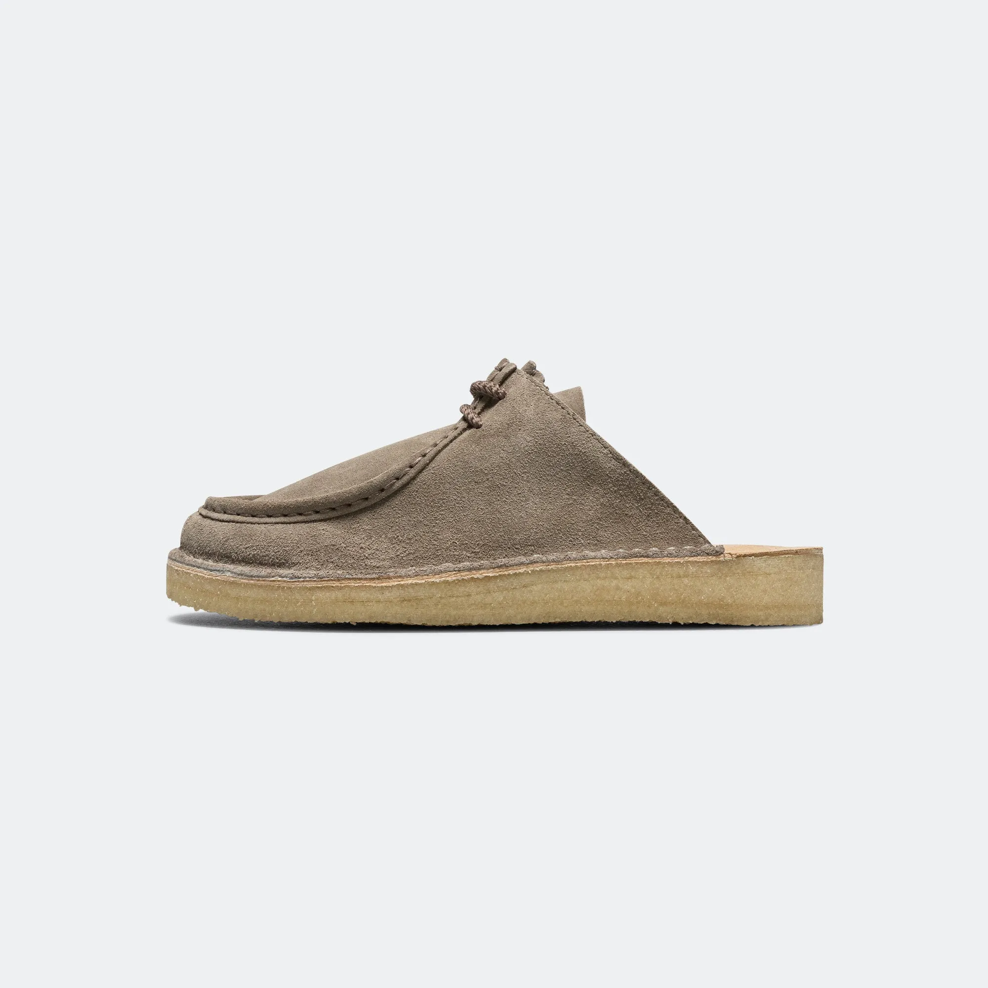 DSRTNomad Mule - Grey/Sage Suede Seamless Fit