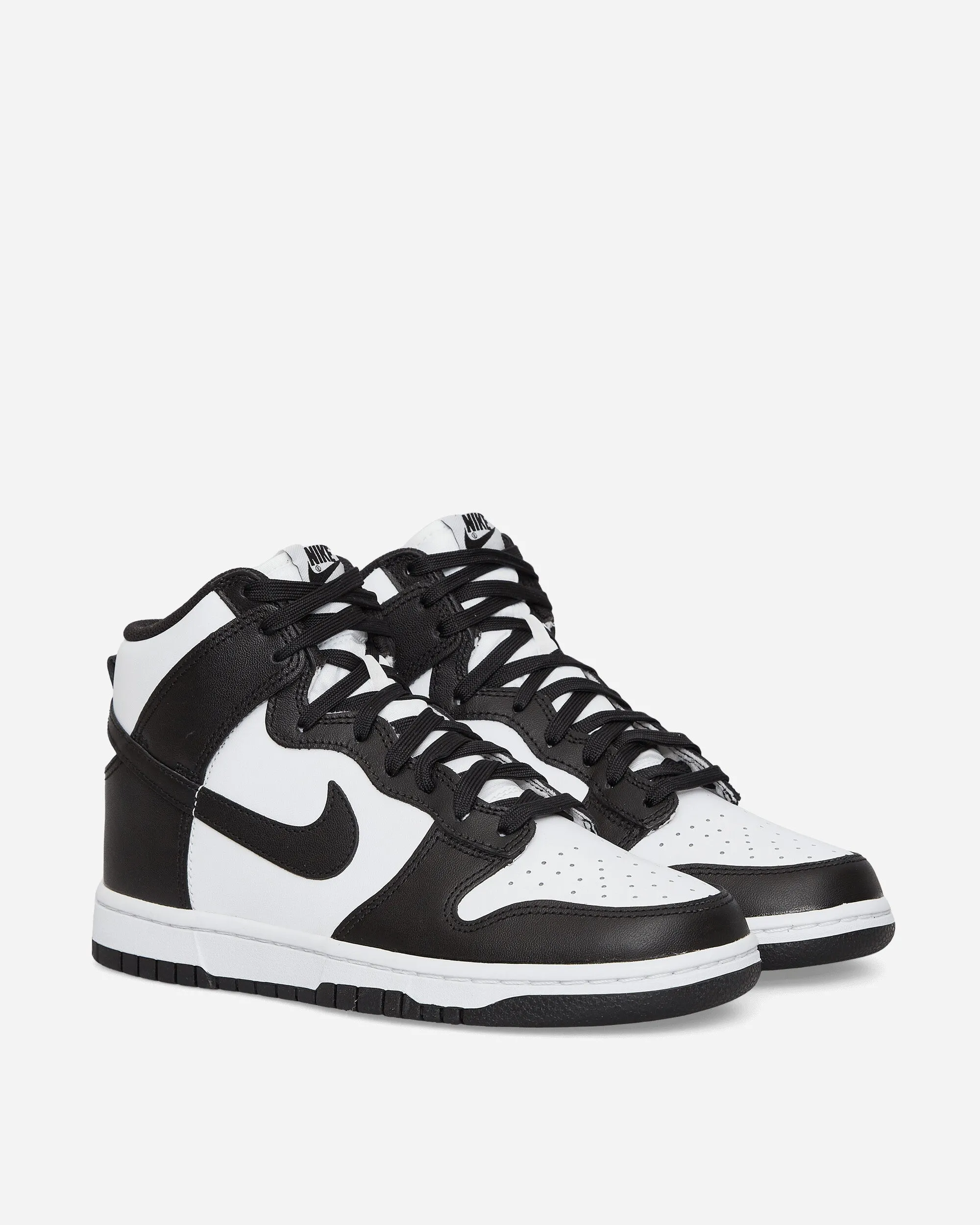 Dunk High Retro Sneakers White / Black breathable socks