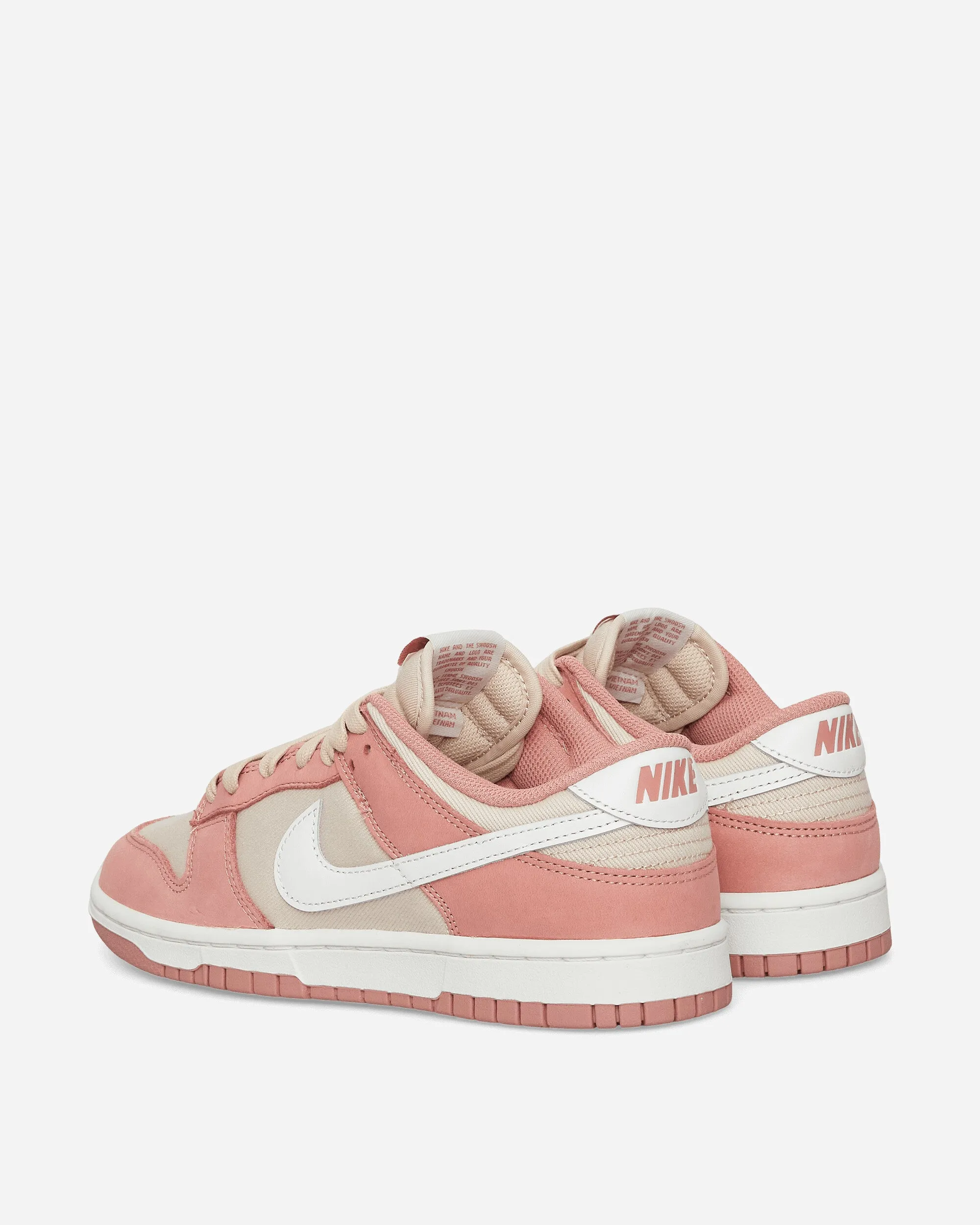Dunk Low Retro PRM Sneakers Red Stardust / Summit White light feel