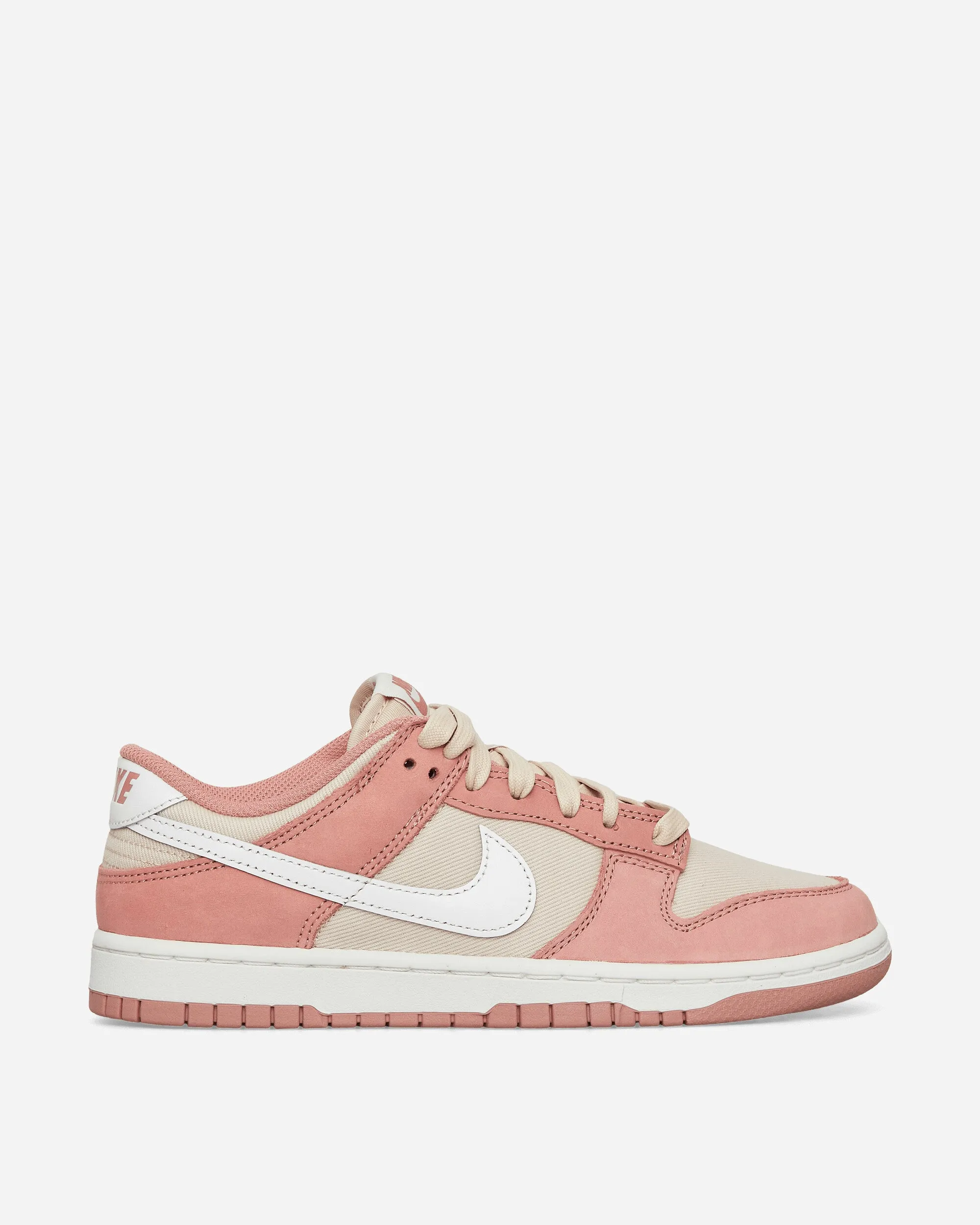 evening walk Logo Bold Dunk Low Retro PRM Sneakers Red Stardust / Summit White