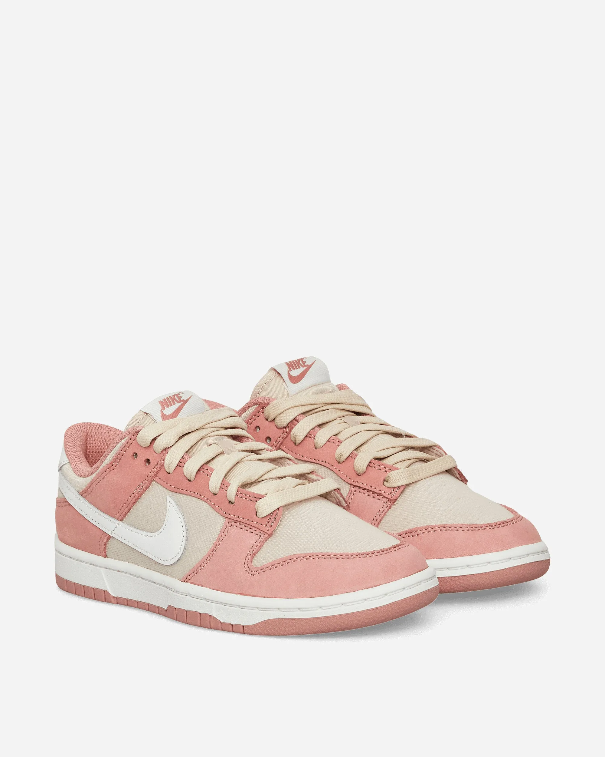 Reinforced toe foldable Dunk Low Retro PRM Sneakers Red Stardust / Summit White