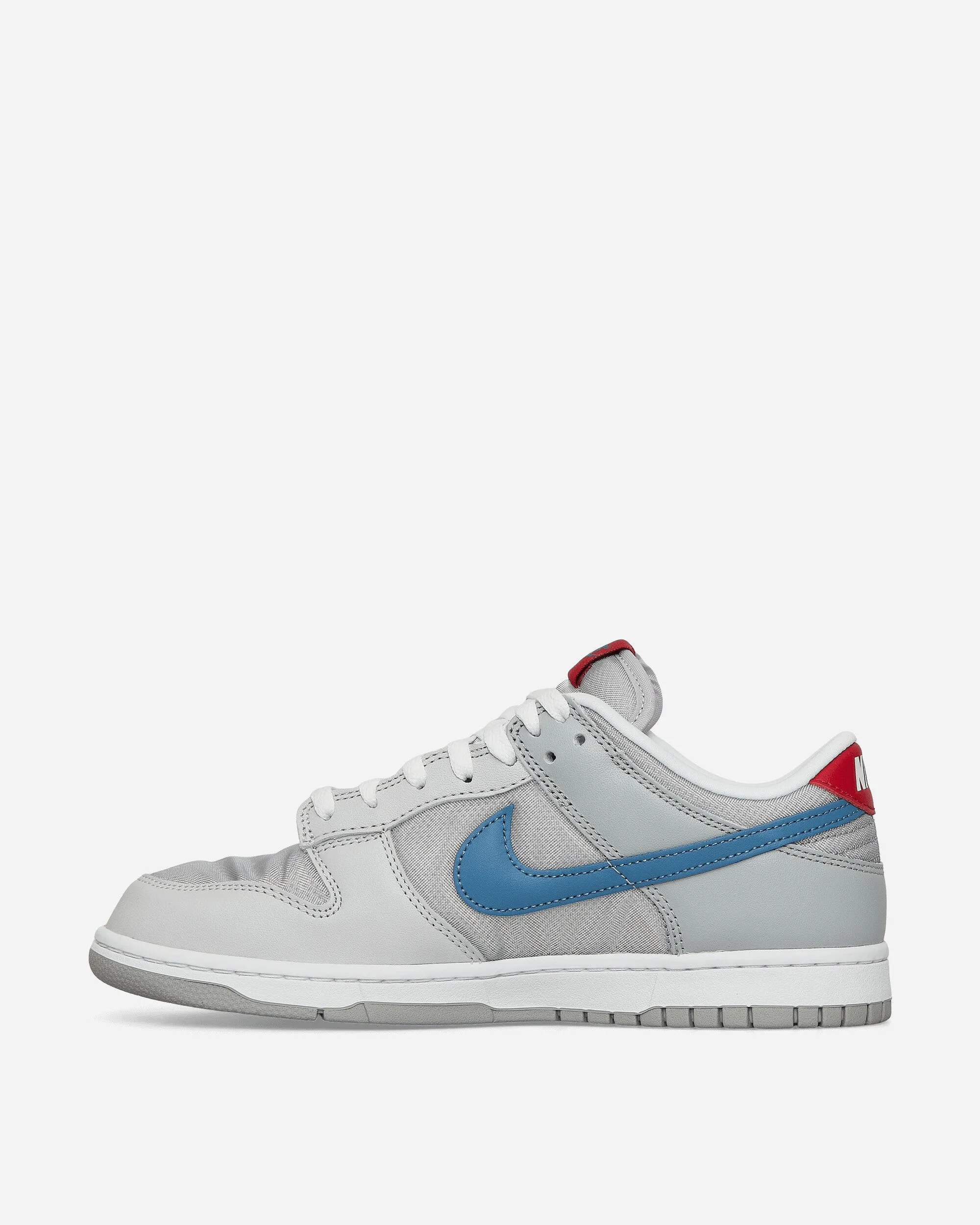 Dunk Low Sneakers Silver Blue Weekend Wear Water Resistant