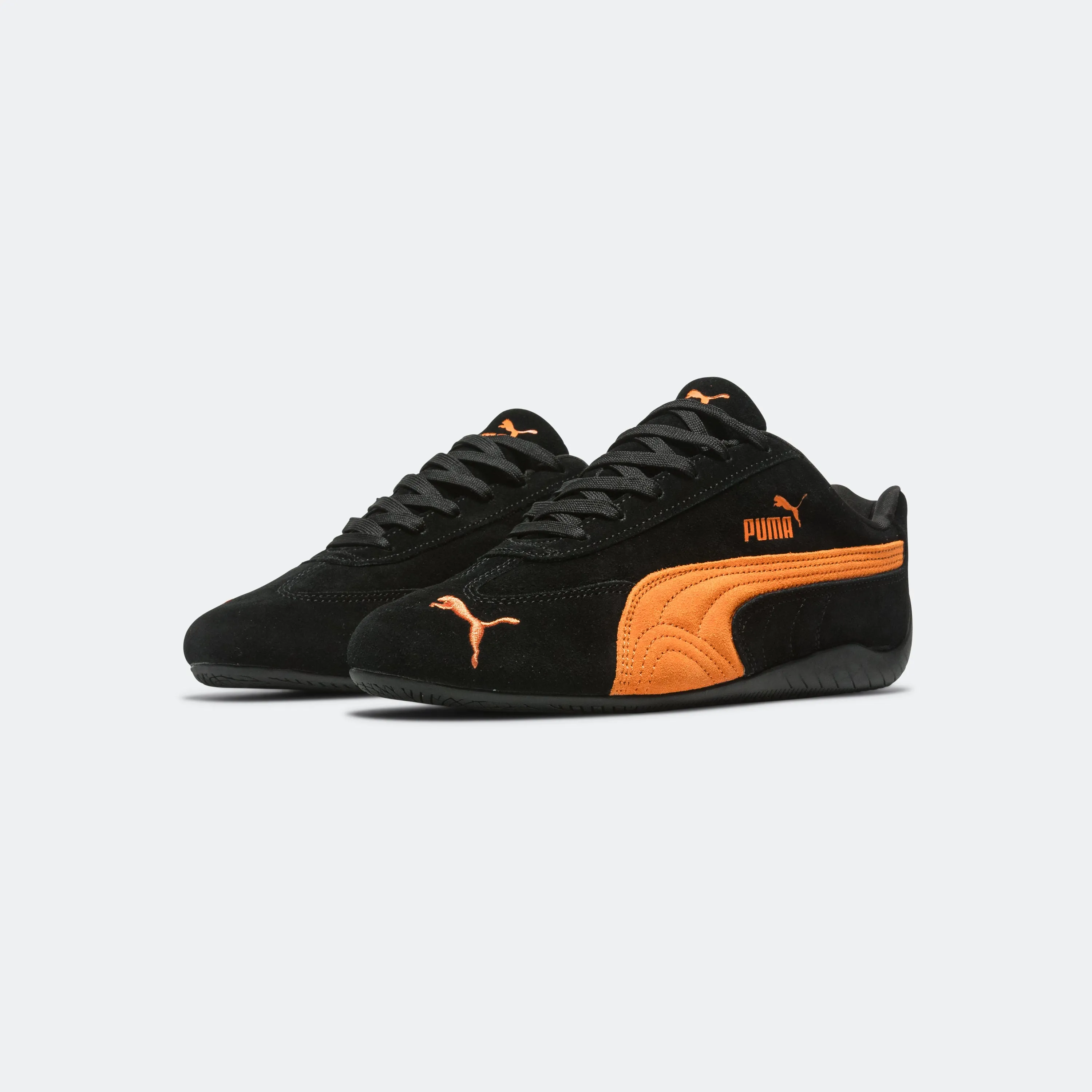 Speedcat OG - Puma Black/Rickie Orange Sleek Form Urban Touch