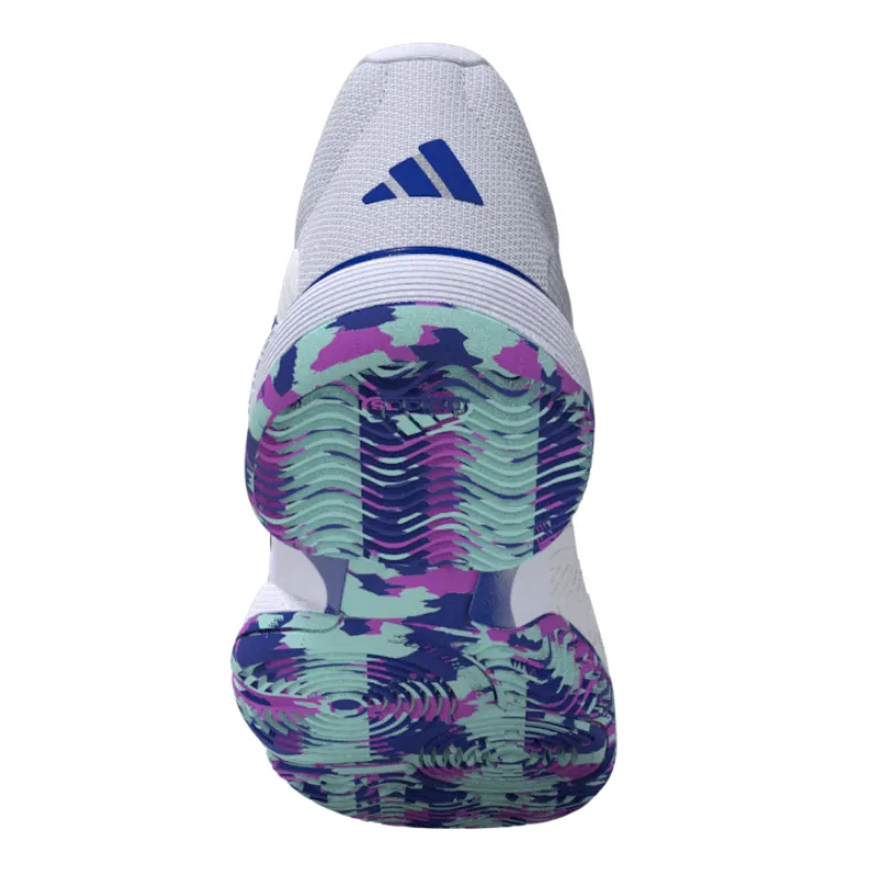 Adidas Performance Barricade Junior Tennis Shoes - FTWWHT/LUCBLU/SEFLAQ PU midsole Urban Fit
