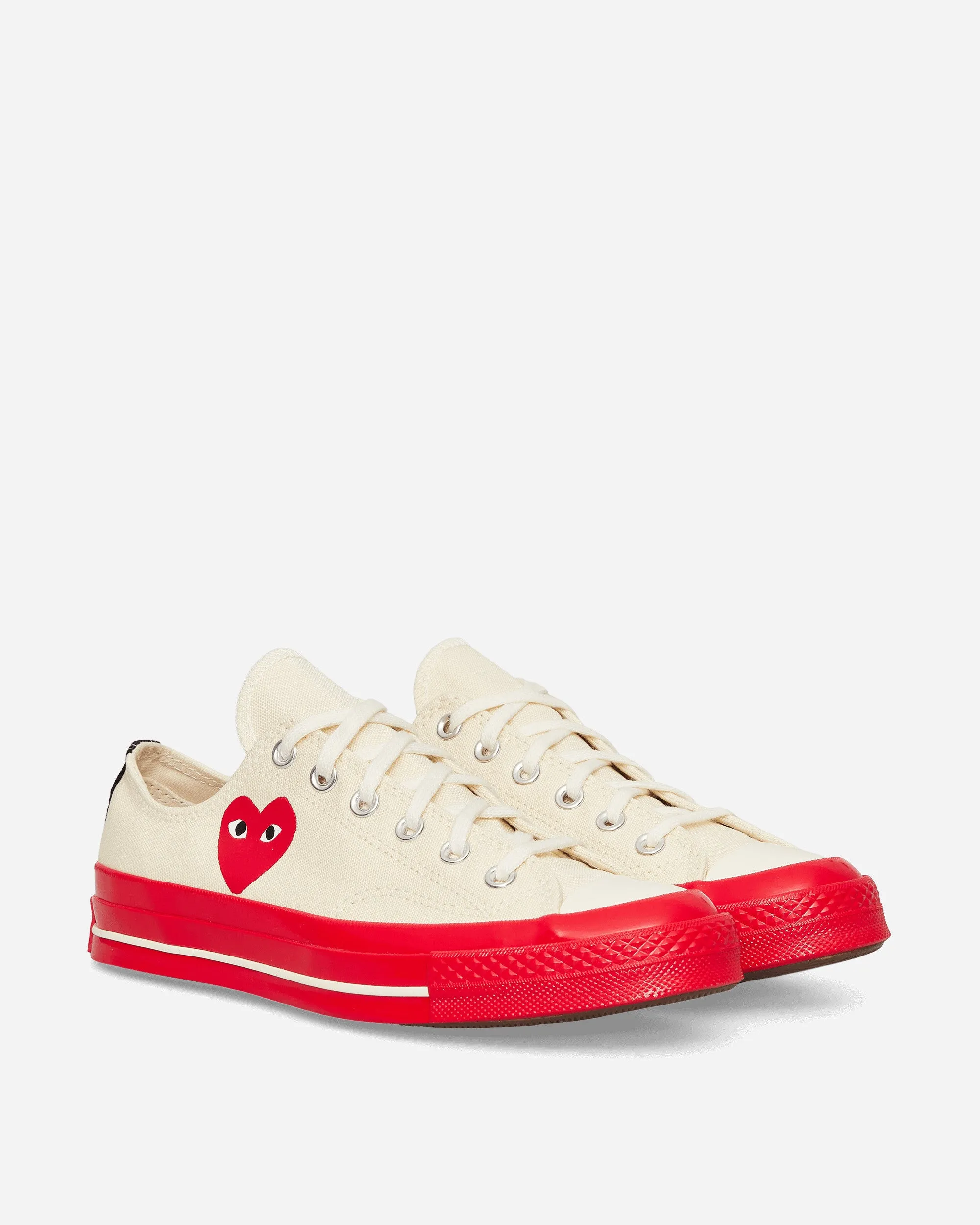 Converse Red Sole Chuck 70 Low Sneakers Beige Reel Fit