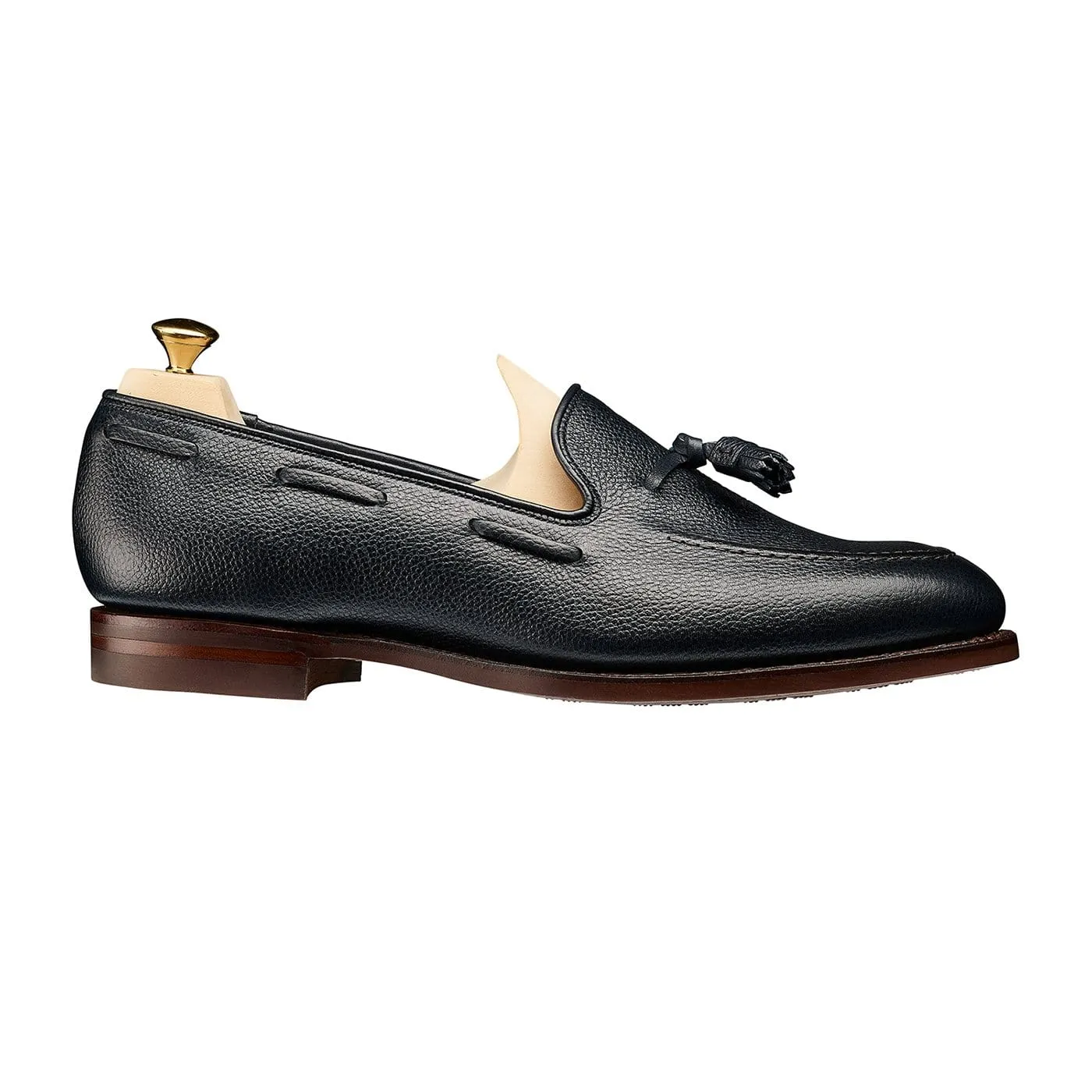 Carly Navy Pebble Grain Easy Breeze Cloud Flow