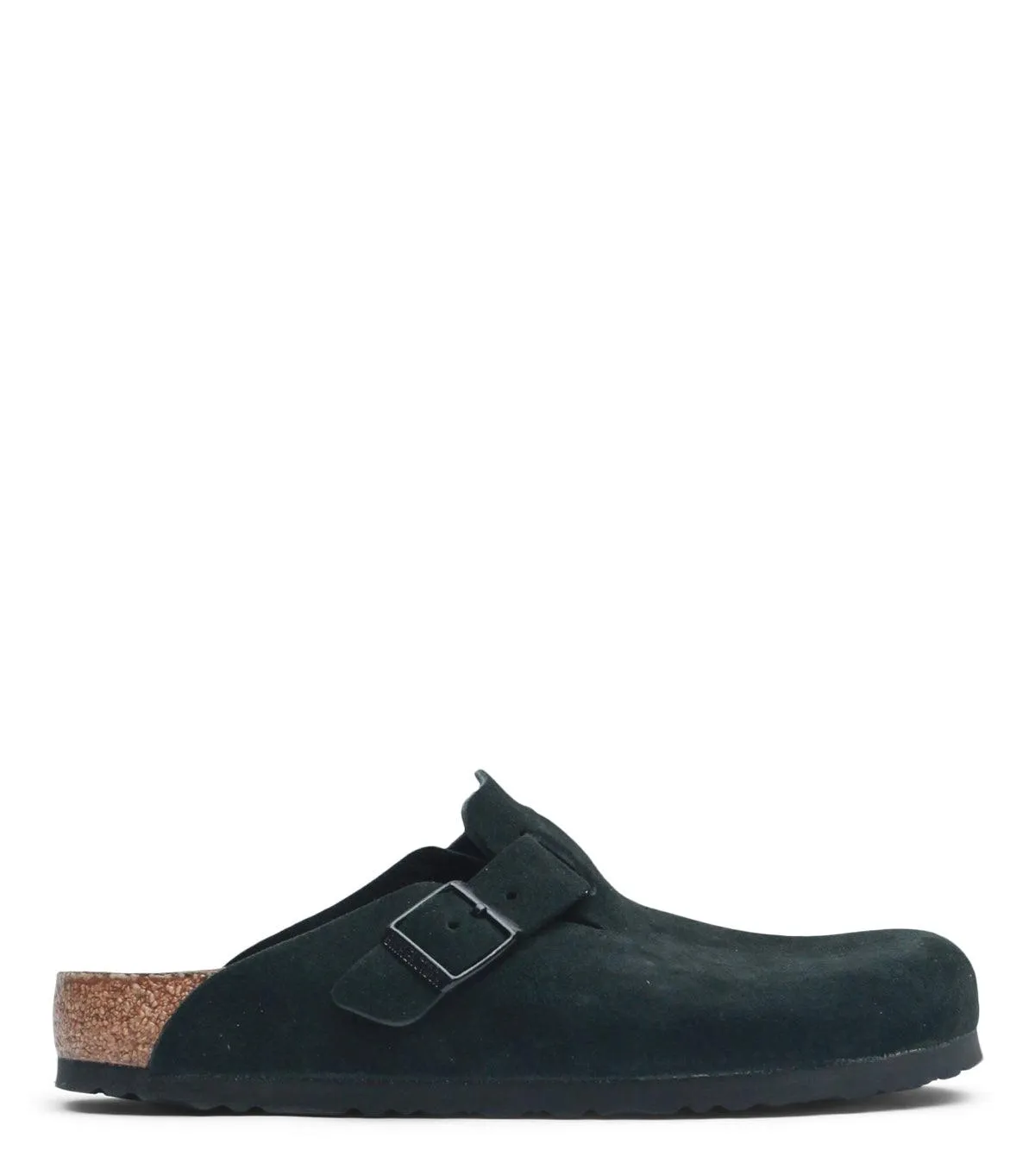 Lightweight durability triathletes - specific benefits Birkenstock Boston Soft Footbed Suede Black