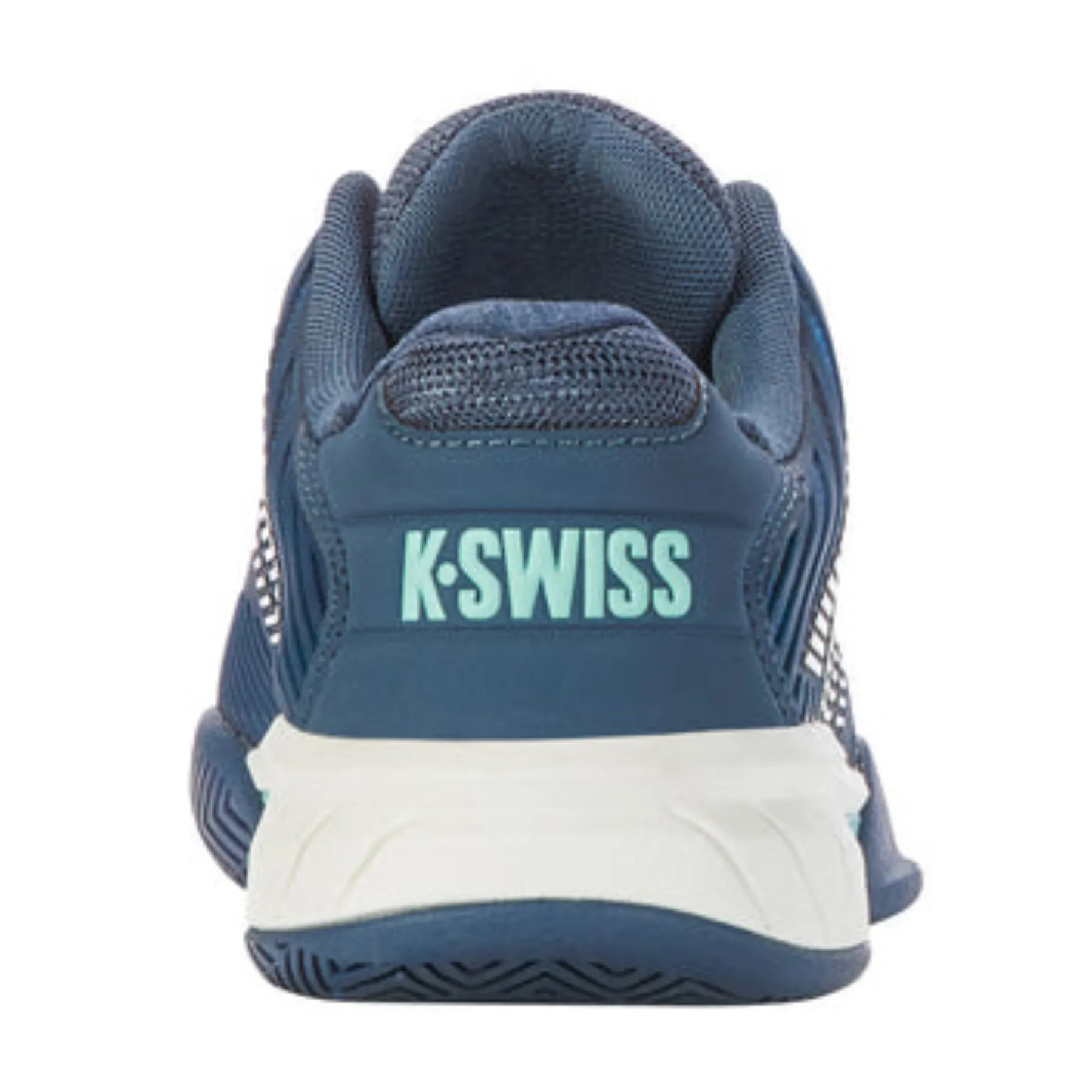 K Swiss Hypercourt Express 2 Indian Teal/Star White Junior Tennis Shoes Quick Wear