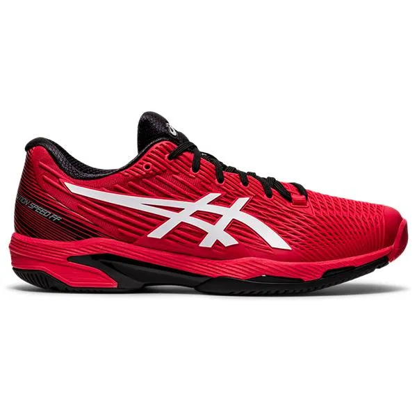 Asics Solution Speed FF 2 - Electric Red/White Durable Build