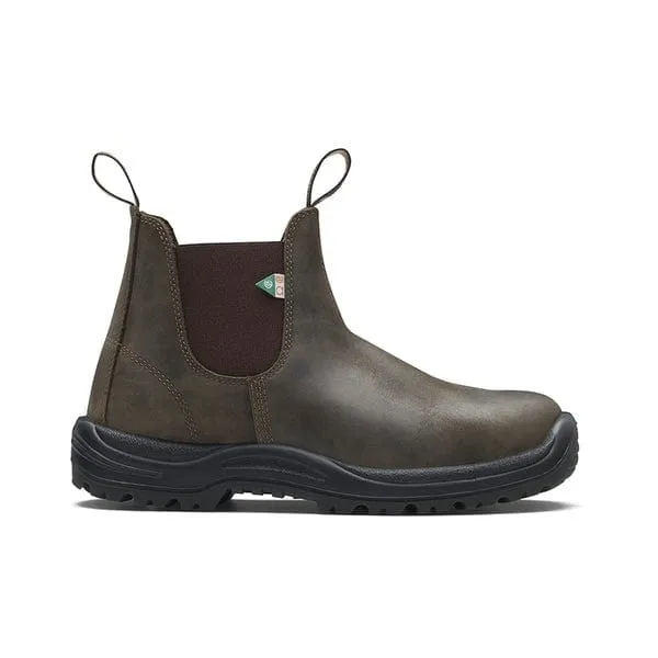 Blundstone 180 - Work & Safety - Waxy Rustic Brown Rough Walk
