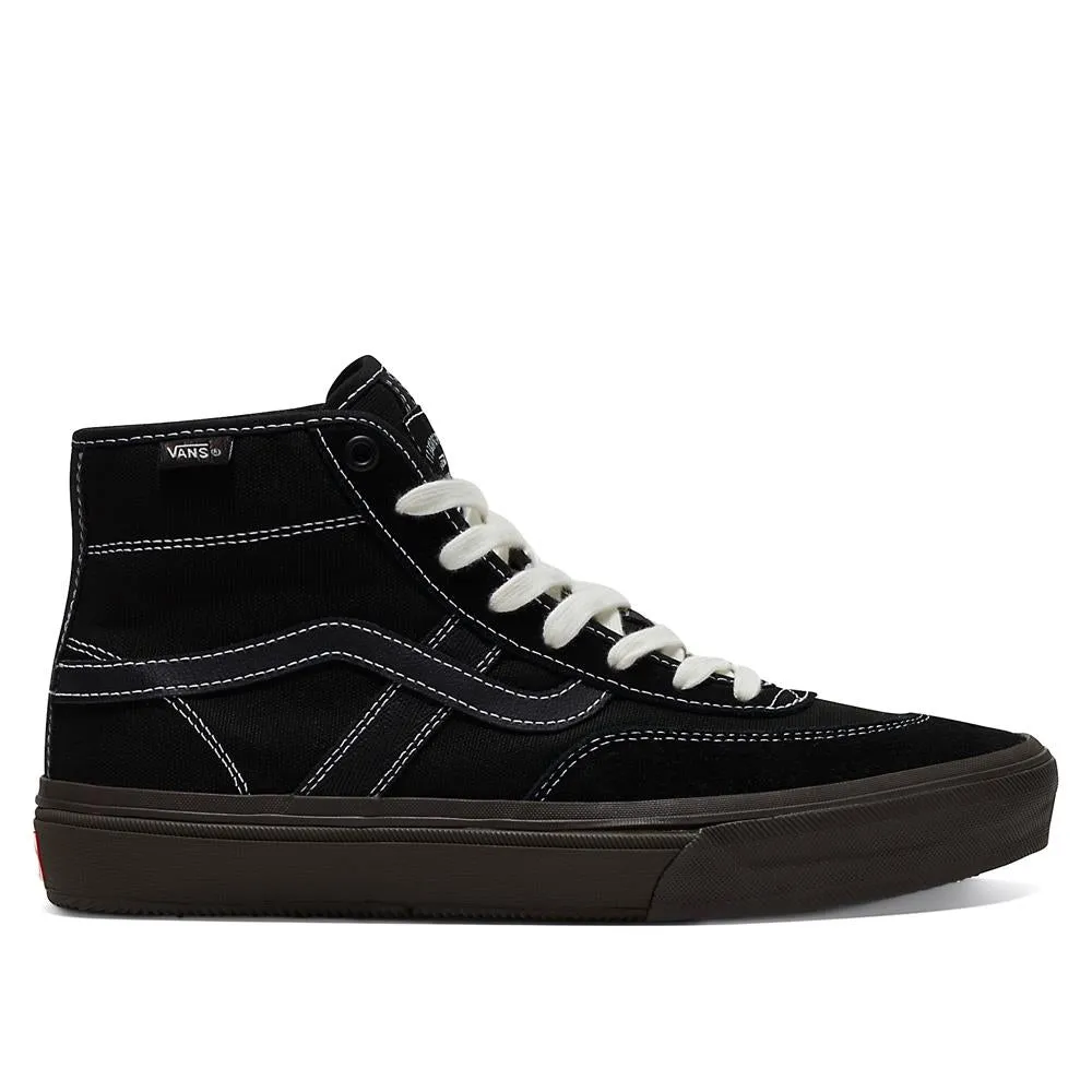 Vans Skate Crockett High - Black/Chocolate Anti Bacterial Anti Slip