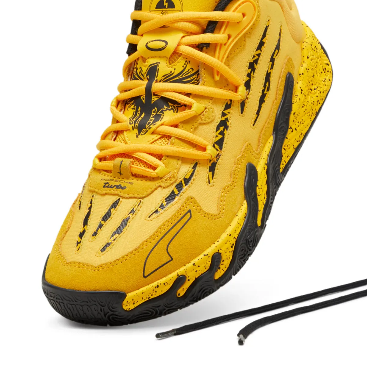 Streamlined wear   LaMelo Ball   Porsche Legacy MB.03 'Sport Yellow'