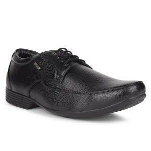 Fortune By Liberty HIL-10 Formal Derby Shoes For Men - Black Office Uniform